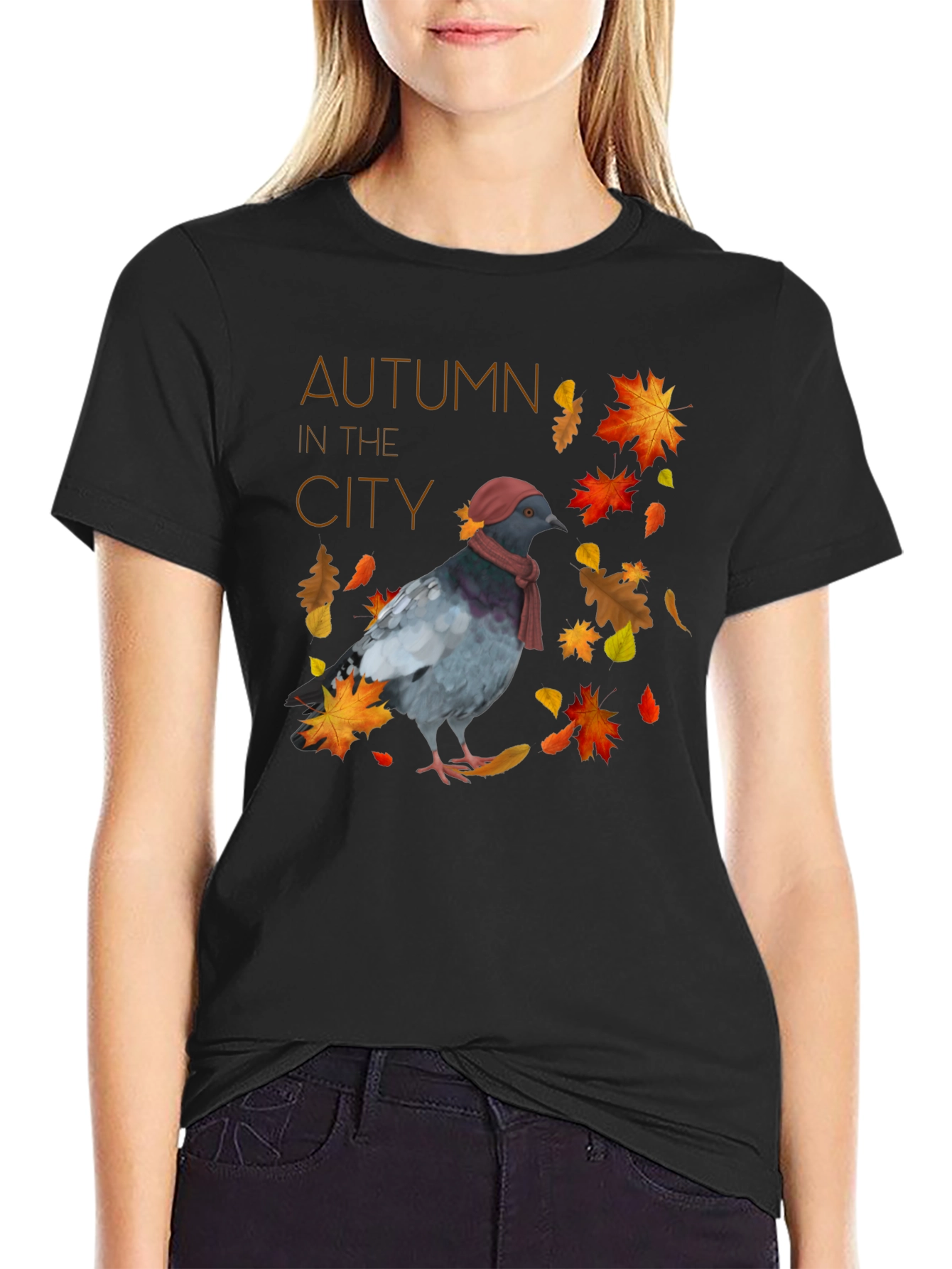 Autumn Pigeon T-Shirt
