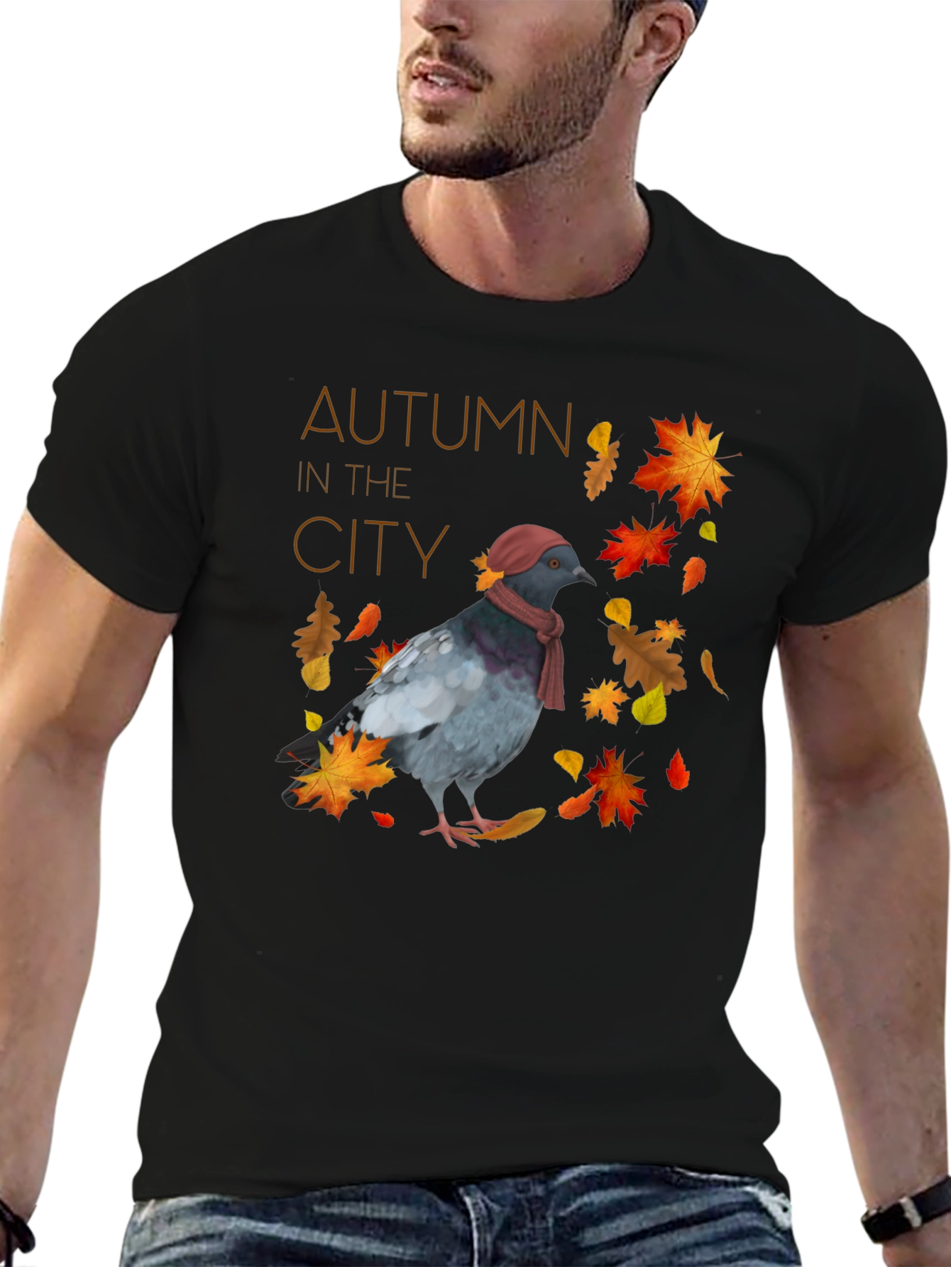 Autumn Pigeon T-Shirt