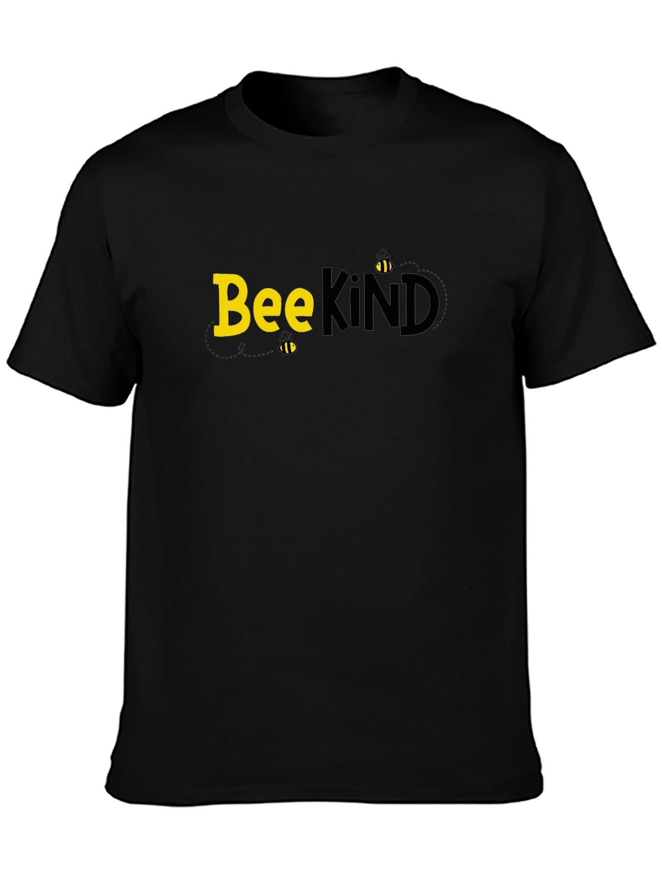 Bee Kind Black T-Shirt - Inspiring Graphic Tee