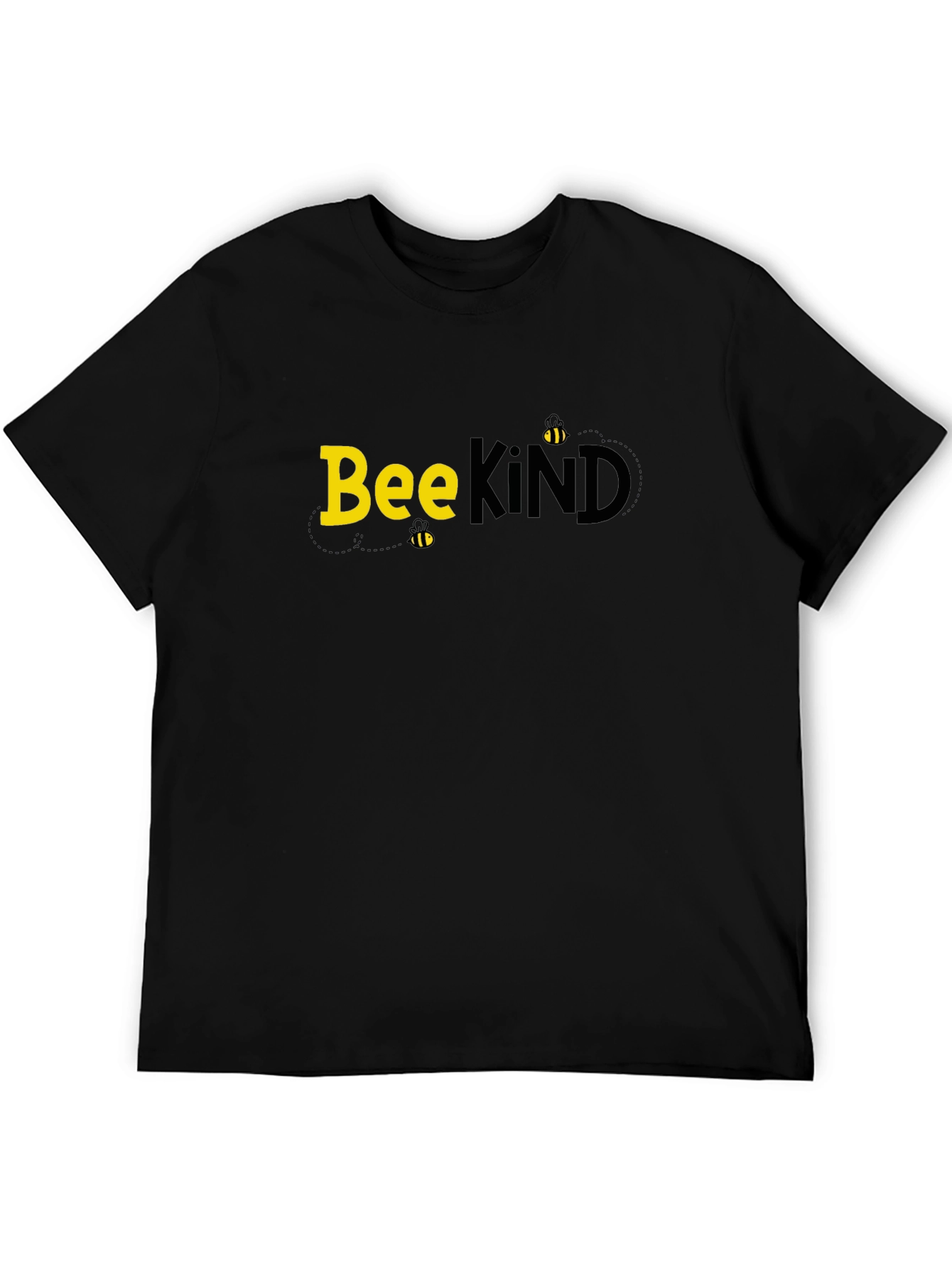Bee Kind Black T-Shirt - Inspiring Graphic Tee