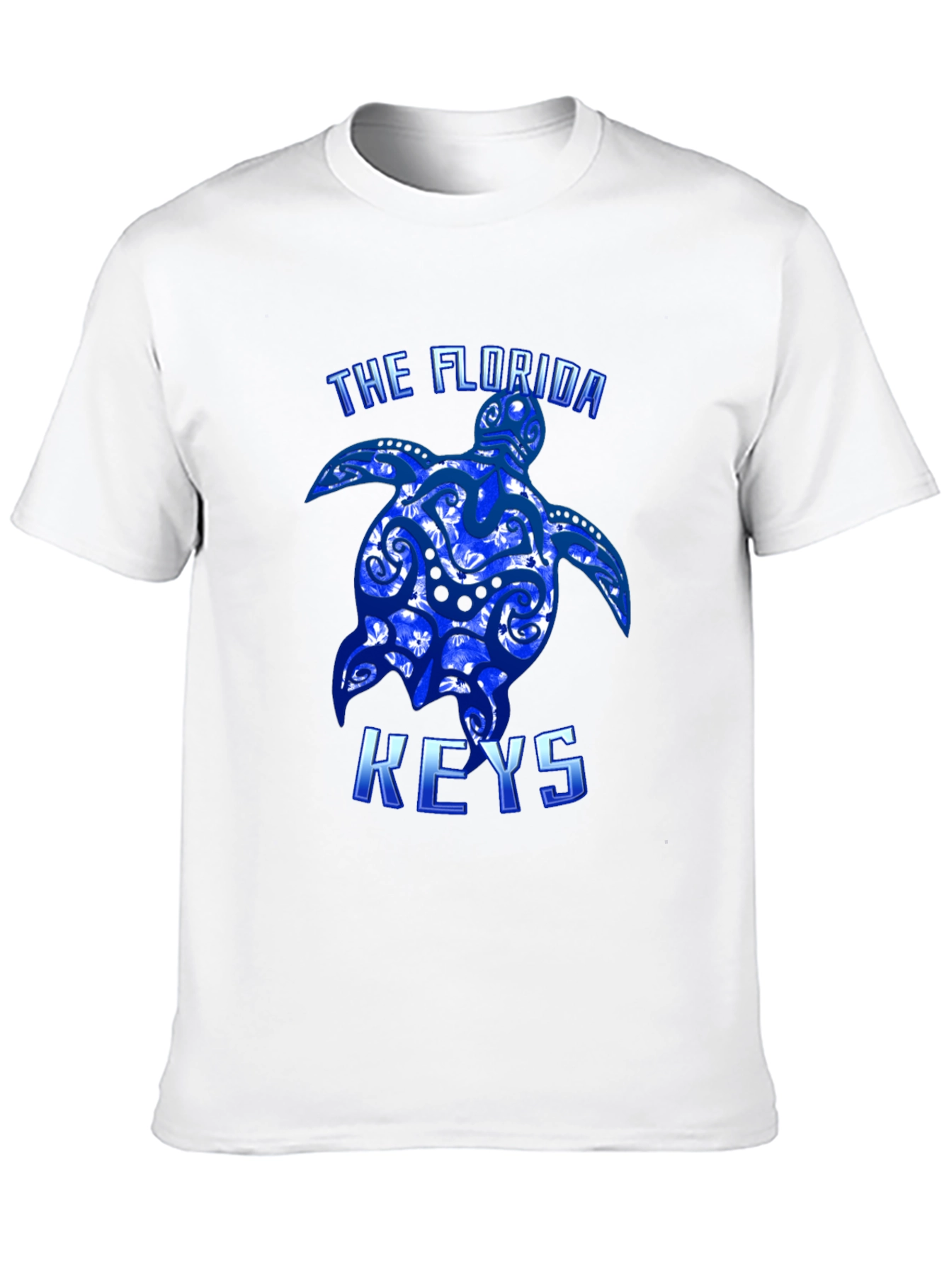 Florida Keys Turtle Graphic Tee - Black