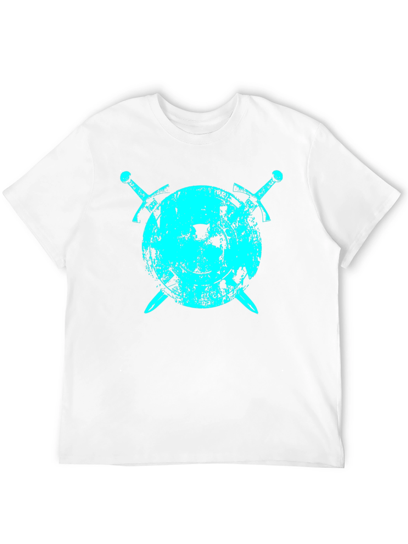 Shield & Swords Graphic T-Shirt - Black