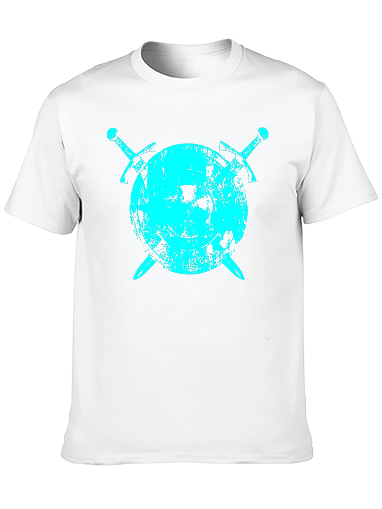 Shield & Swords Graphic T-Shirt - Black