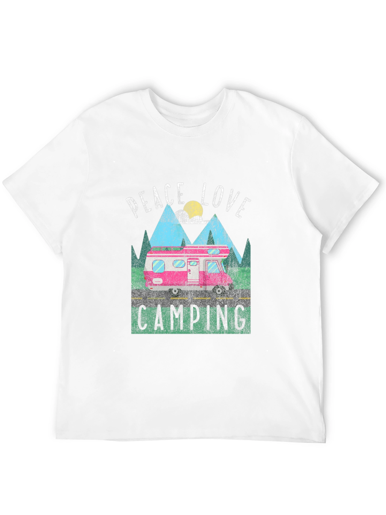 Peace Love Camping Graphic Tee