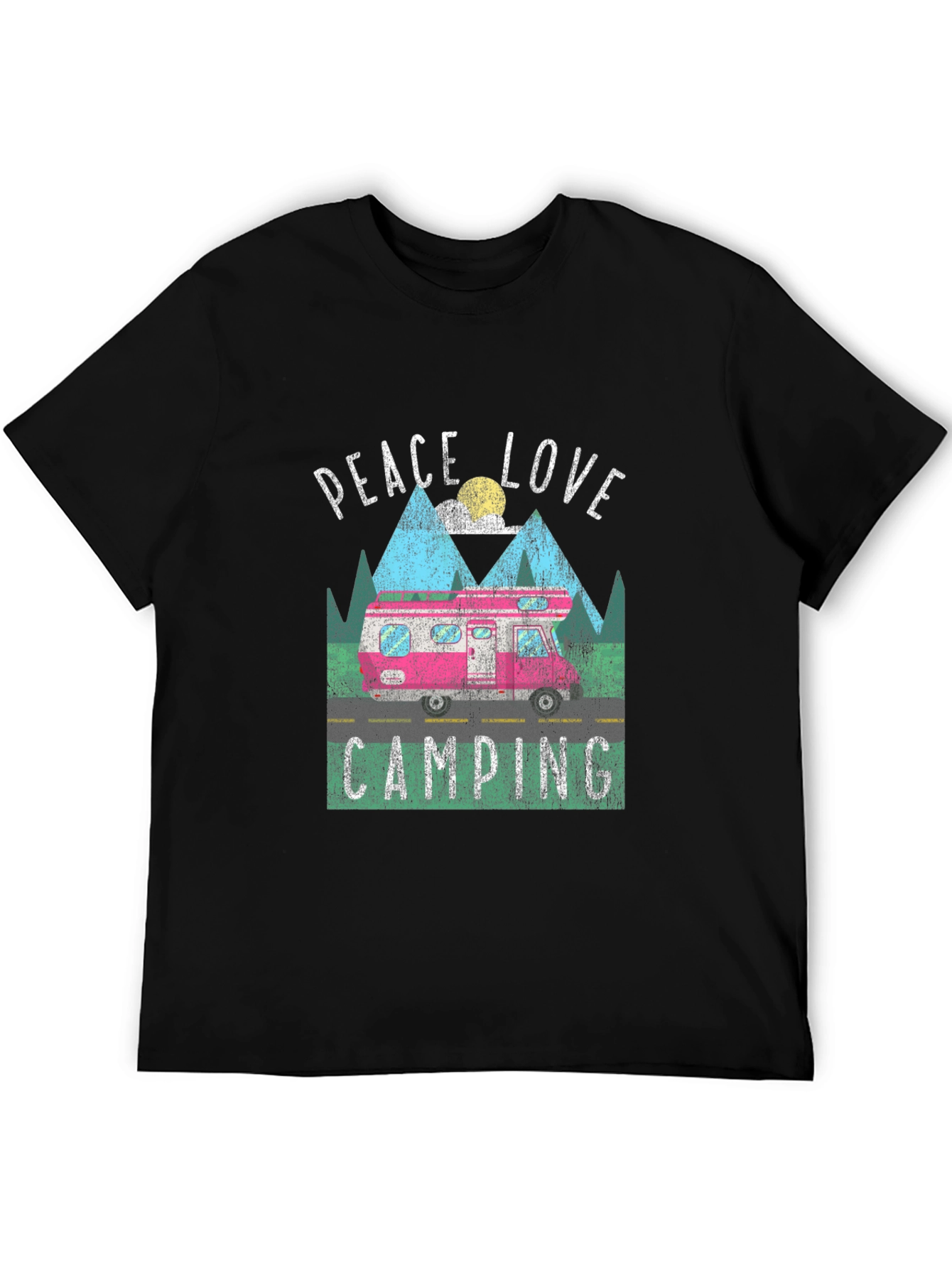 Peace Love Camping Graphic Tee
