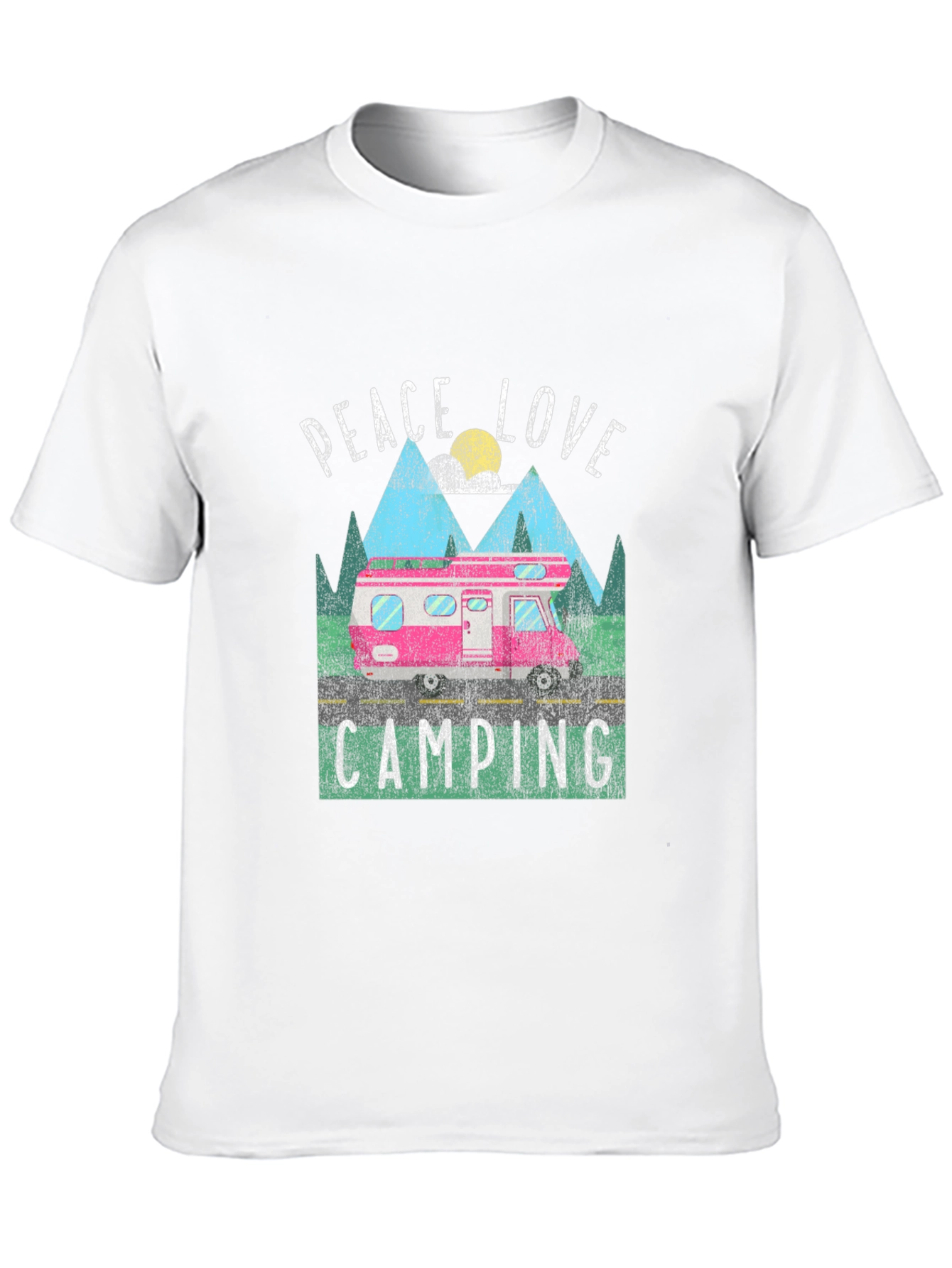 Peace Love Camping Graphic Tee