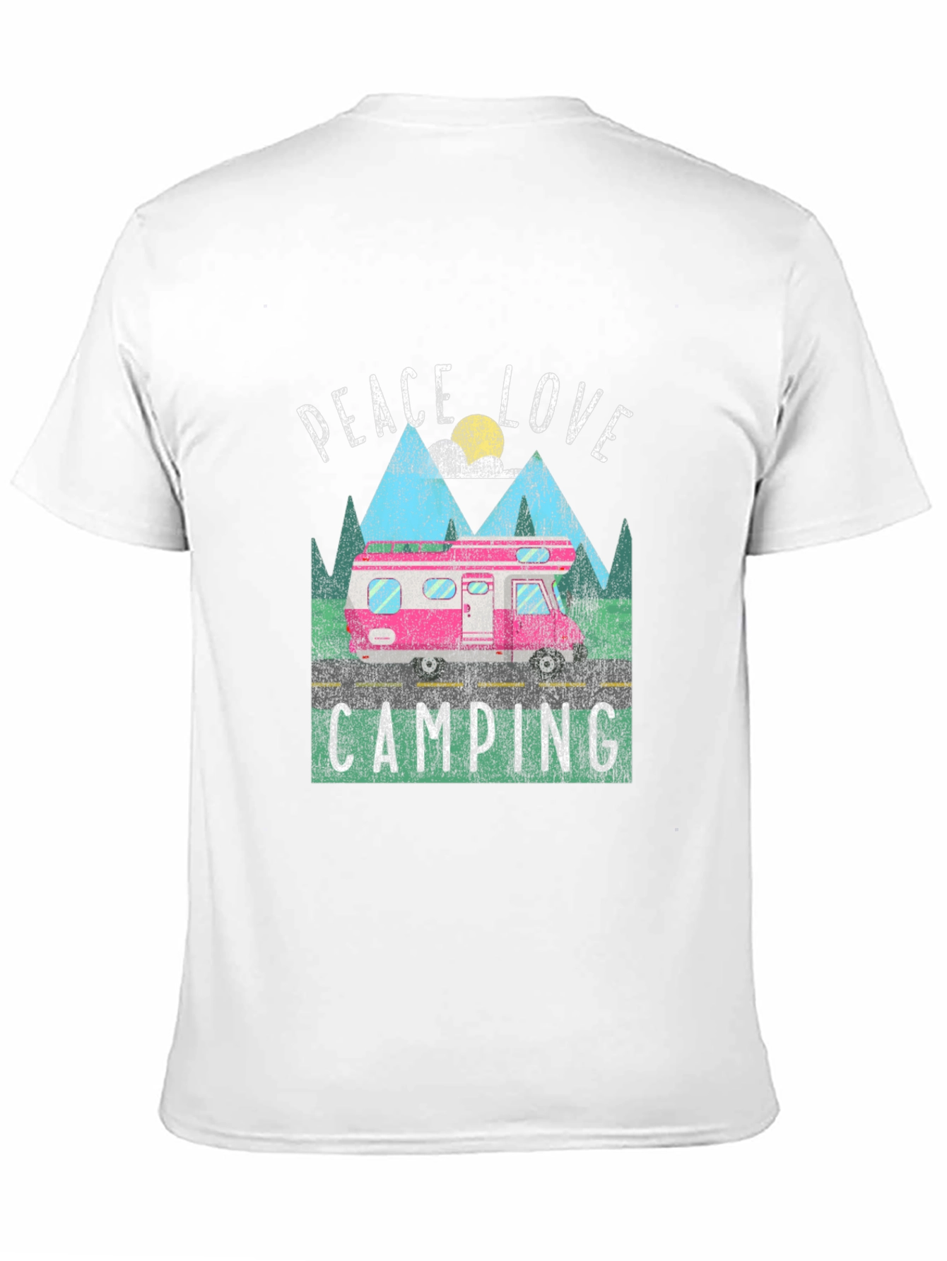 Peace Love Camping Graphic Tee