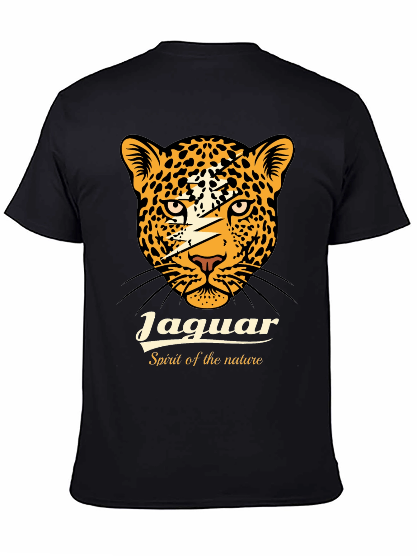 Jaguar Spirit Graphic Tee - Black