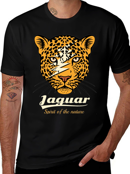 Jaguar Spirit Graphic Tee - Black