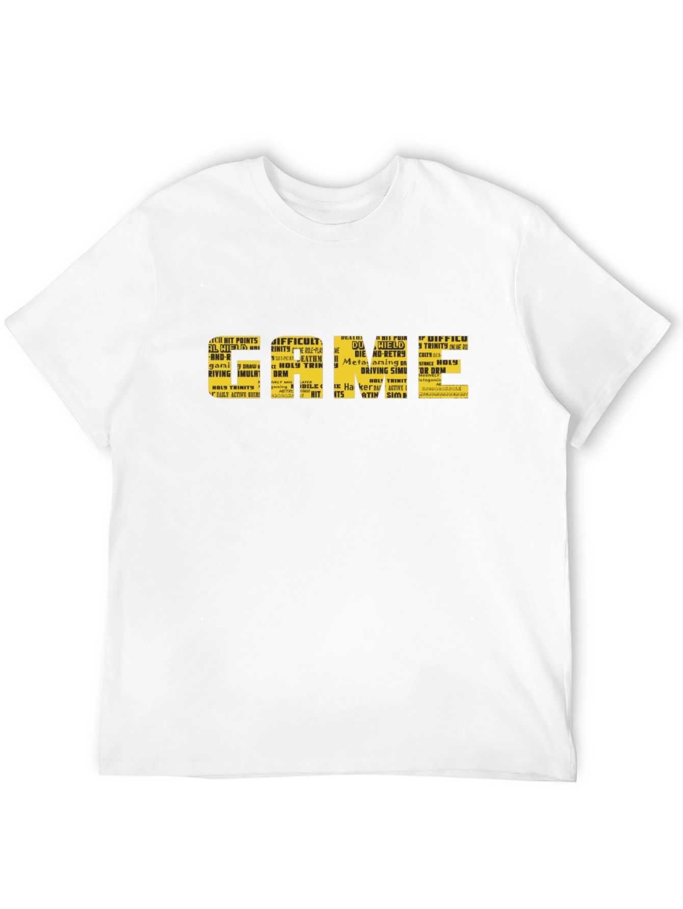 Gaming T-Shirt - GAME Word Art Design