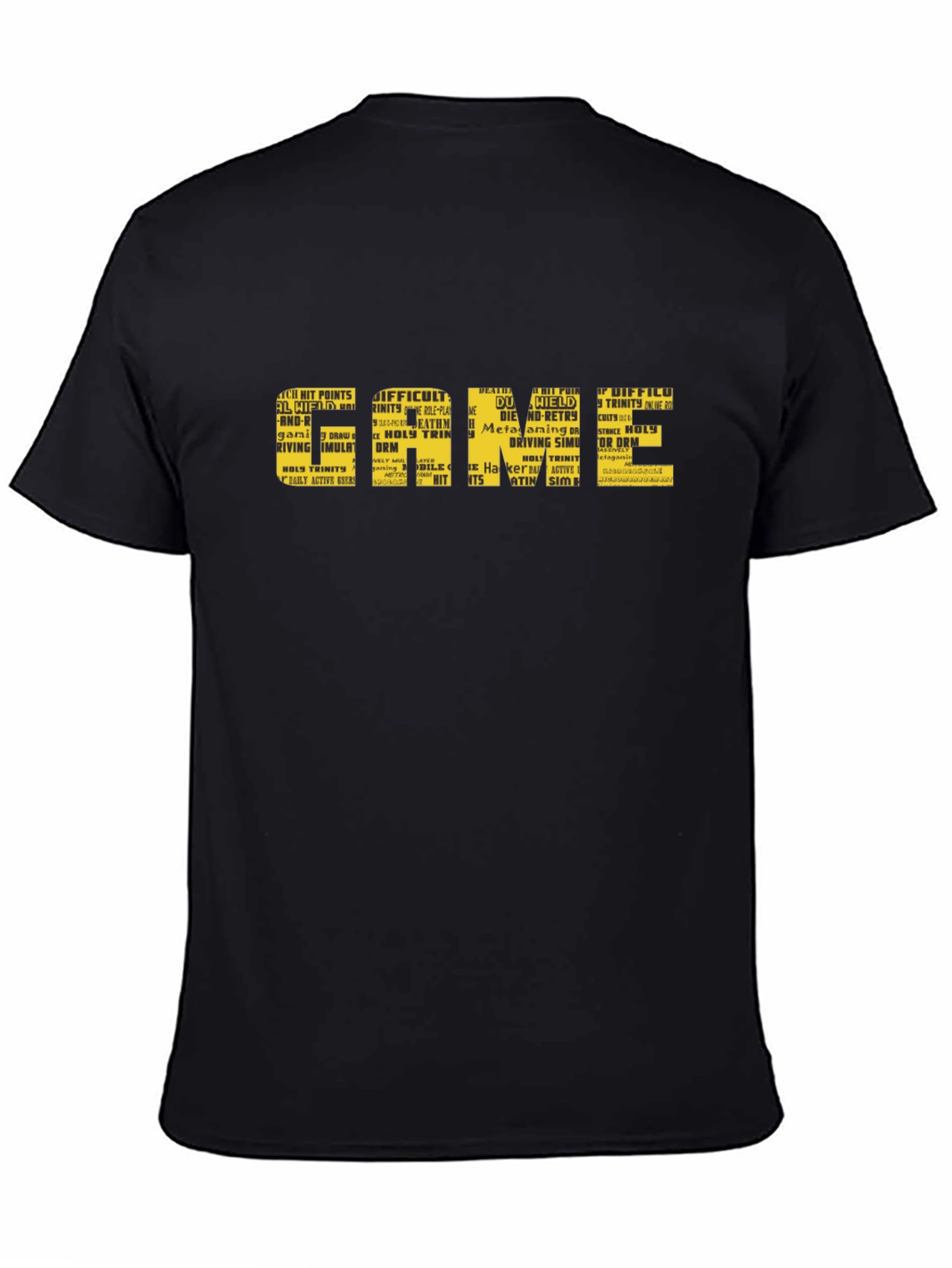 Gaming T-Shirt - GAME Word Art Design