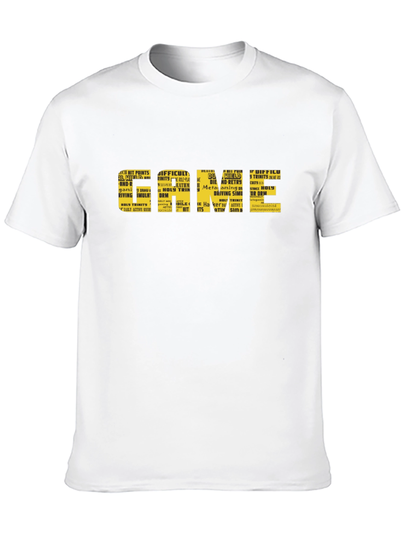 Gaming T-Shirt - GAME Word Art Design