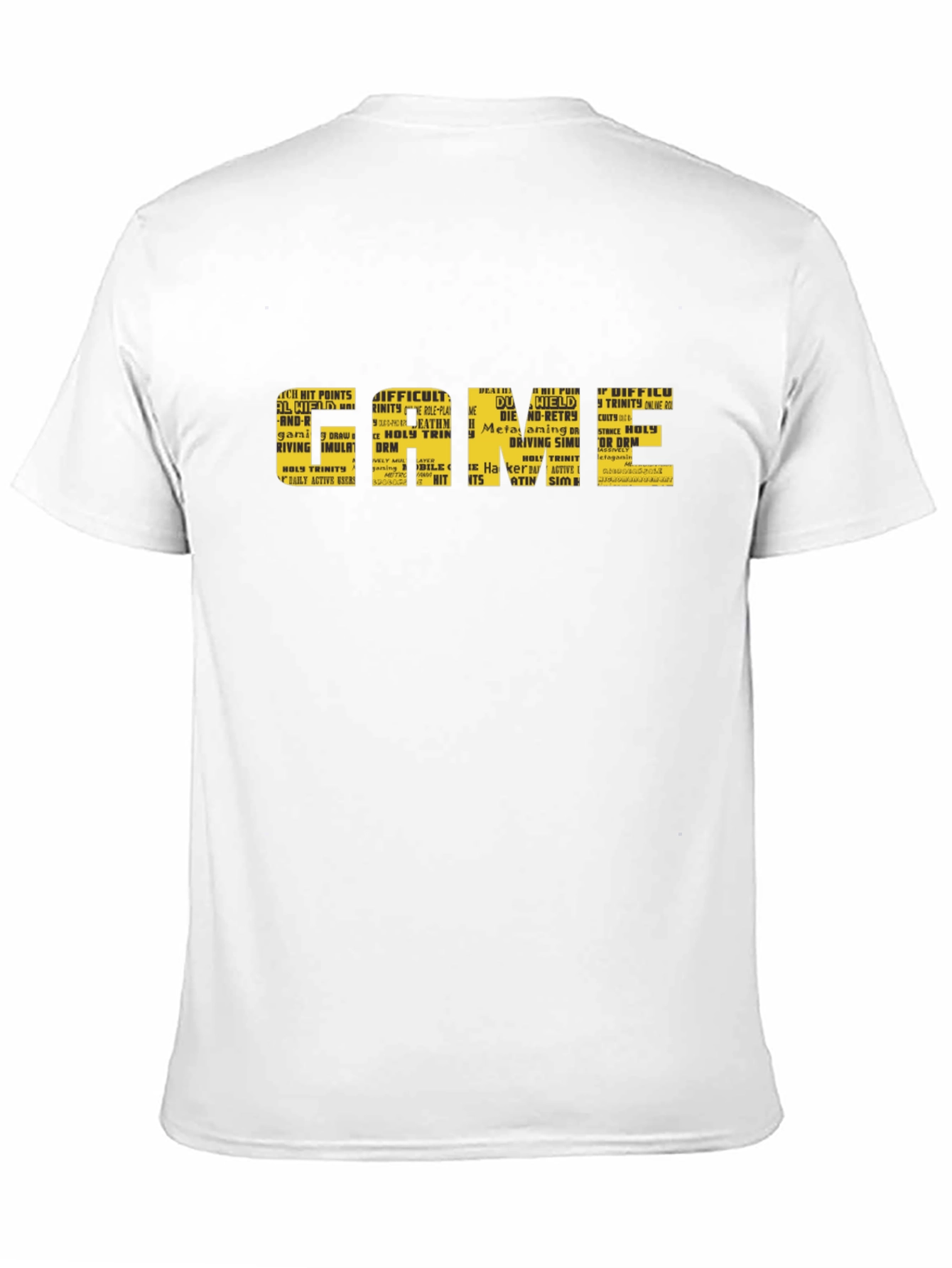 Gaming T-Shirt - GAME Word Art Design
