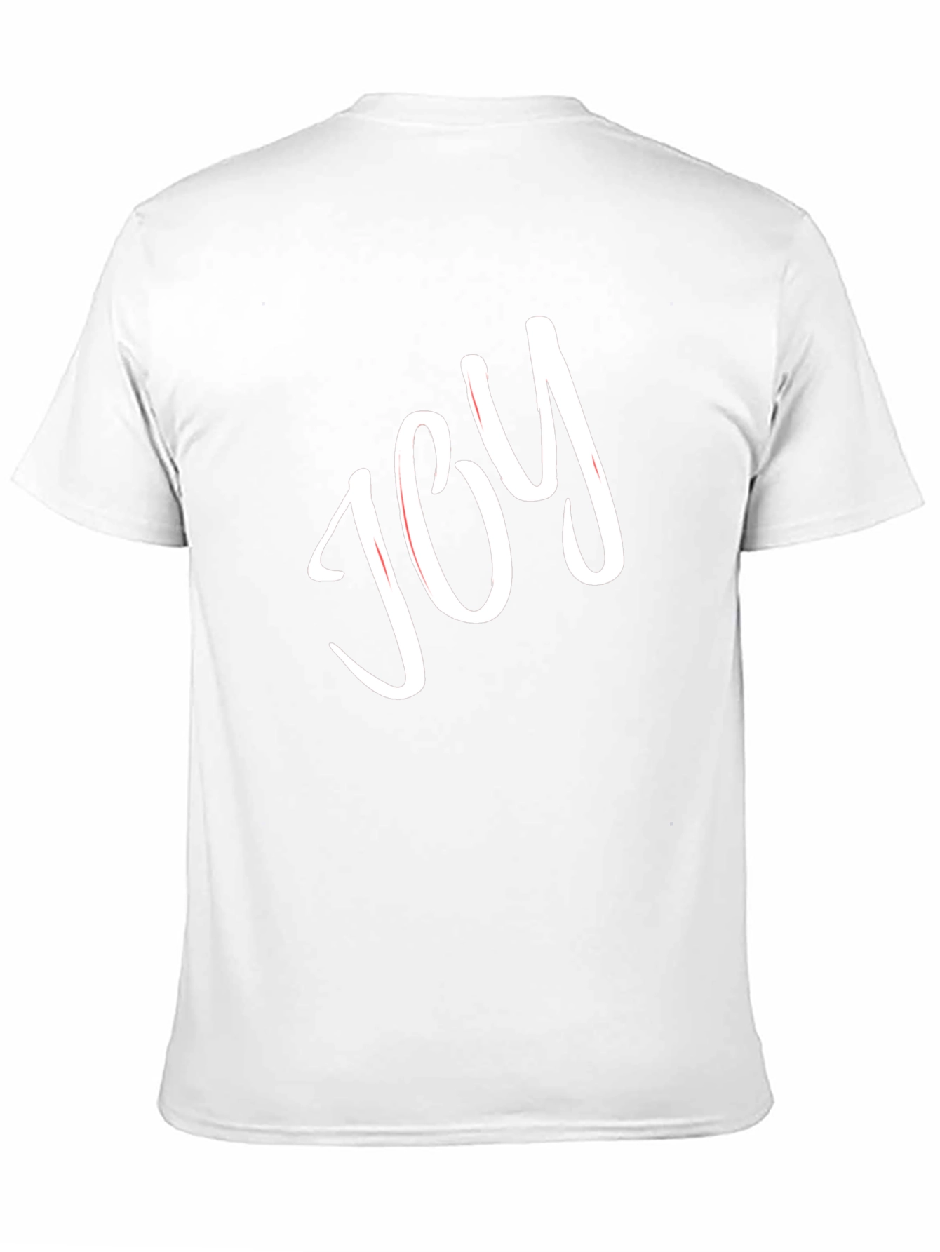 Joy Graphic Black Tee - Classic Comfort