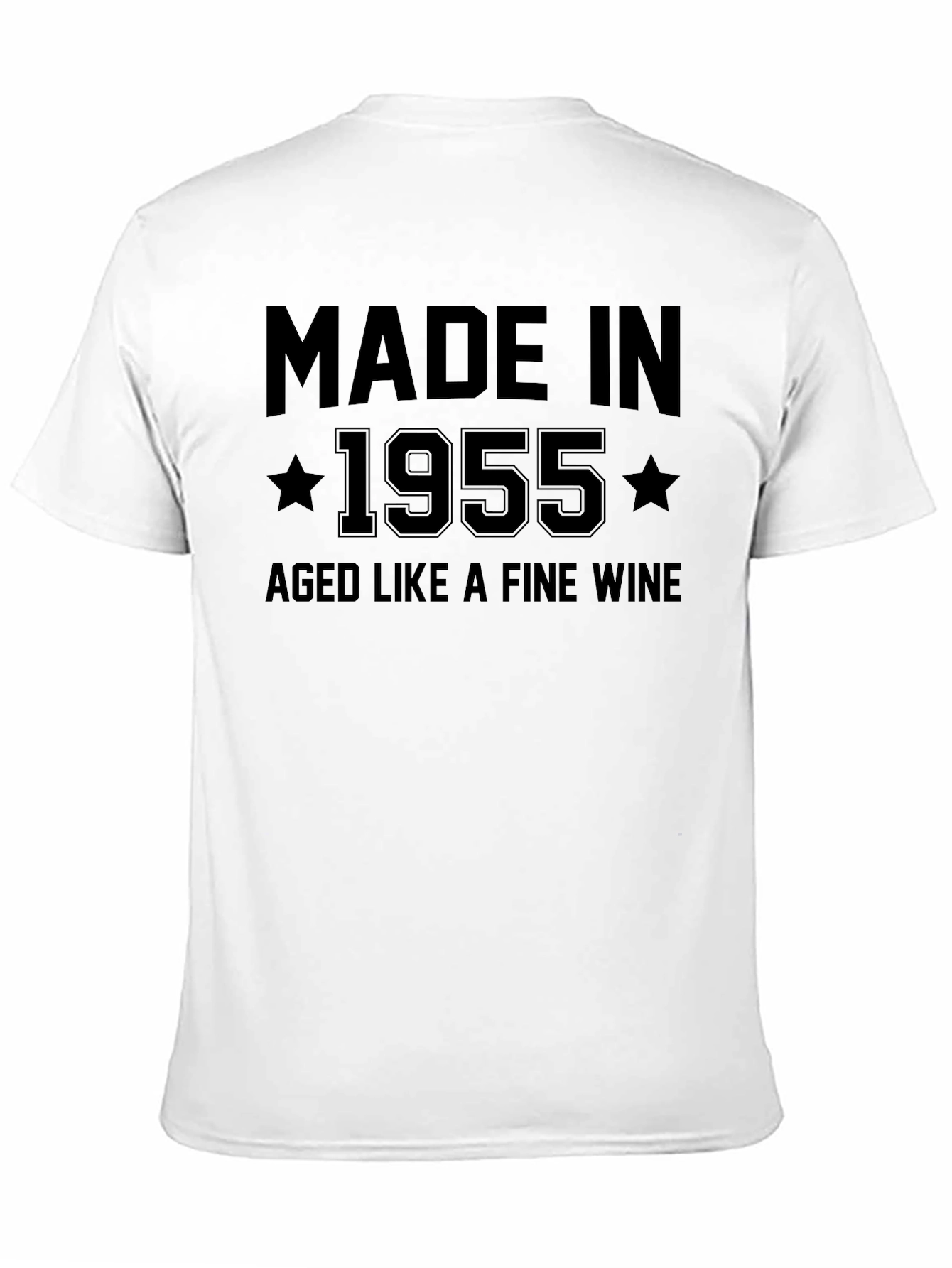 Made in 1955 Aged Like Fine Wine Graphic T-Shirt