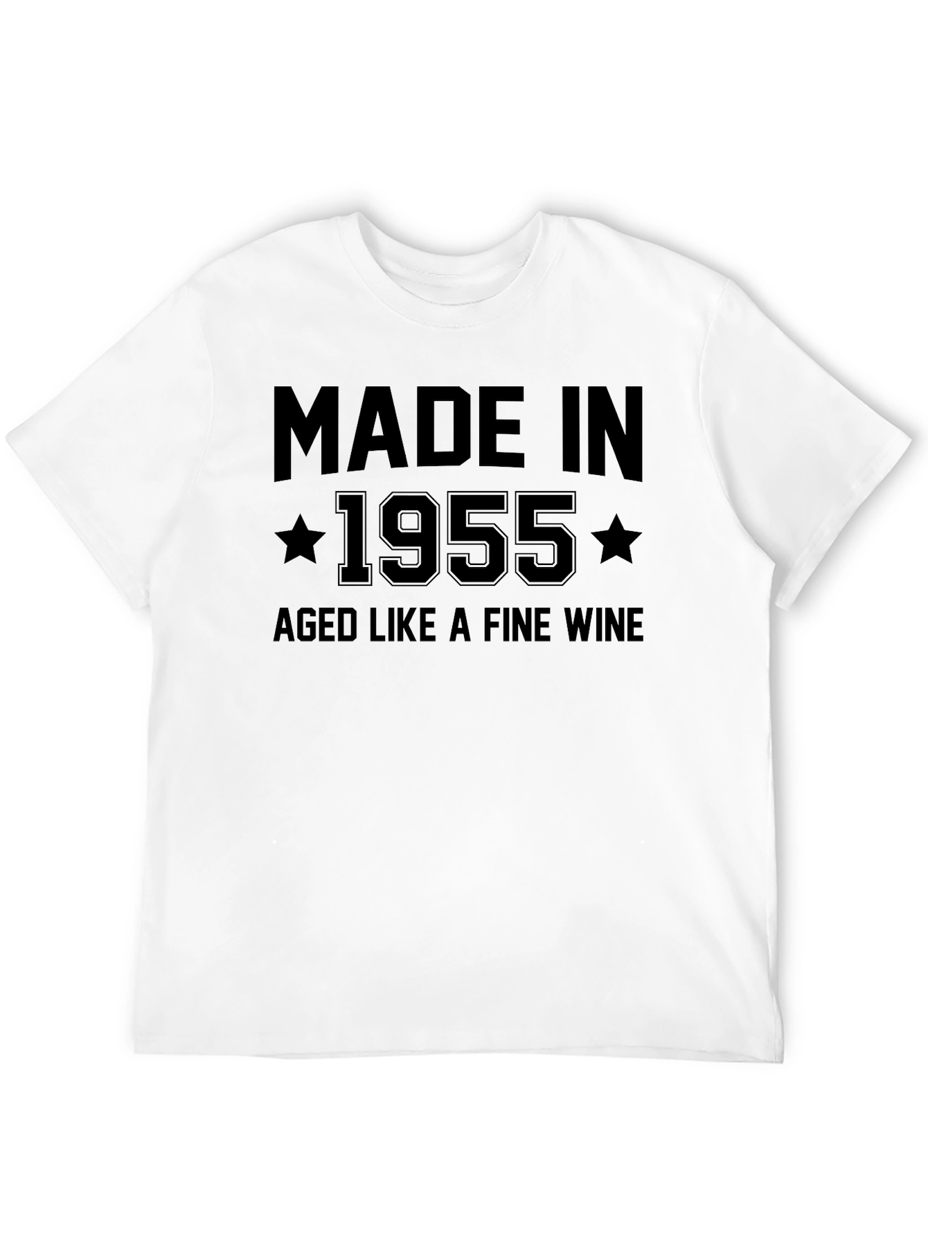 Made in 1955 Aged Like Fine Wine Graphic T-Shirt