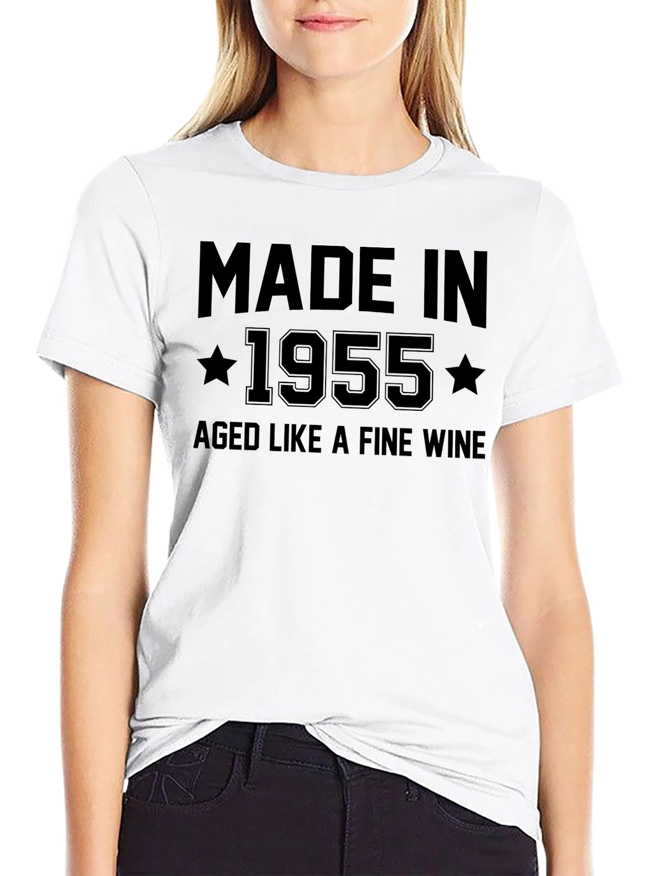 Made in 1955 Aged Like Fine Wine Graphic T-Shirt