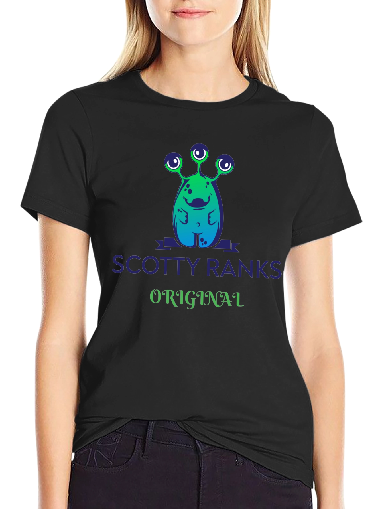 Scotty Ranks Original Alien Graphic T-Shirt