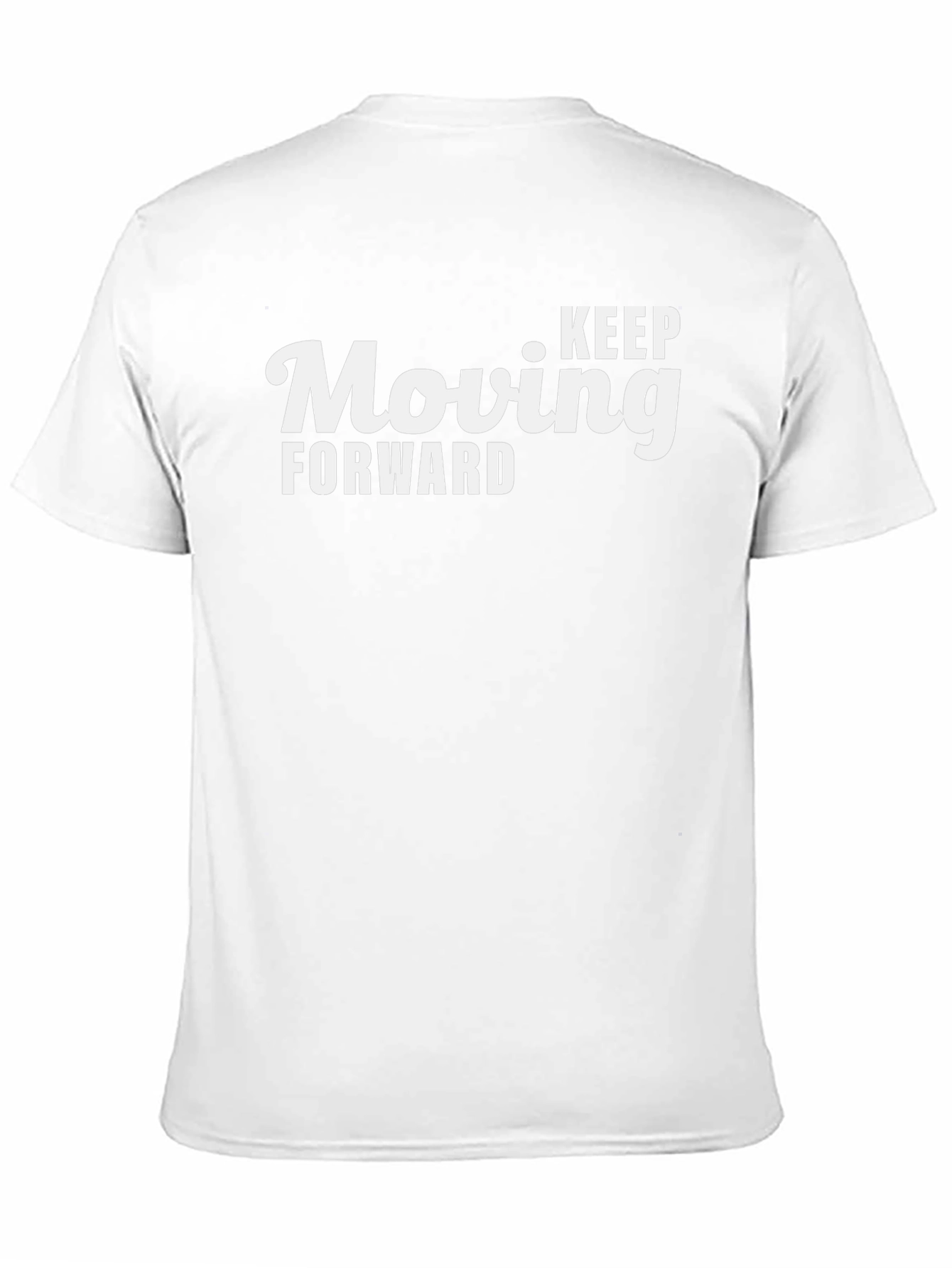 Keep Moving Forward Graphic Tee - Black