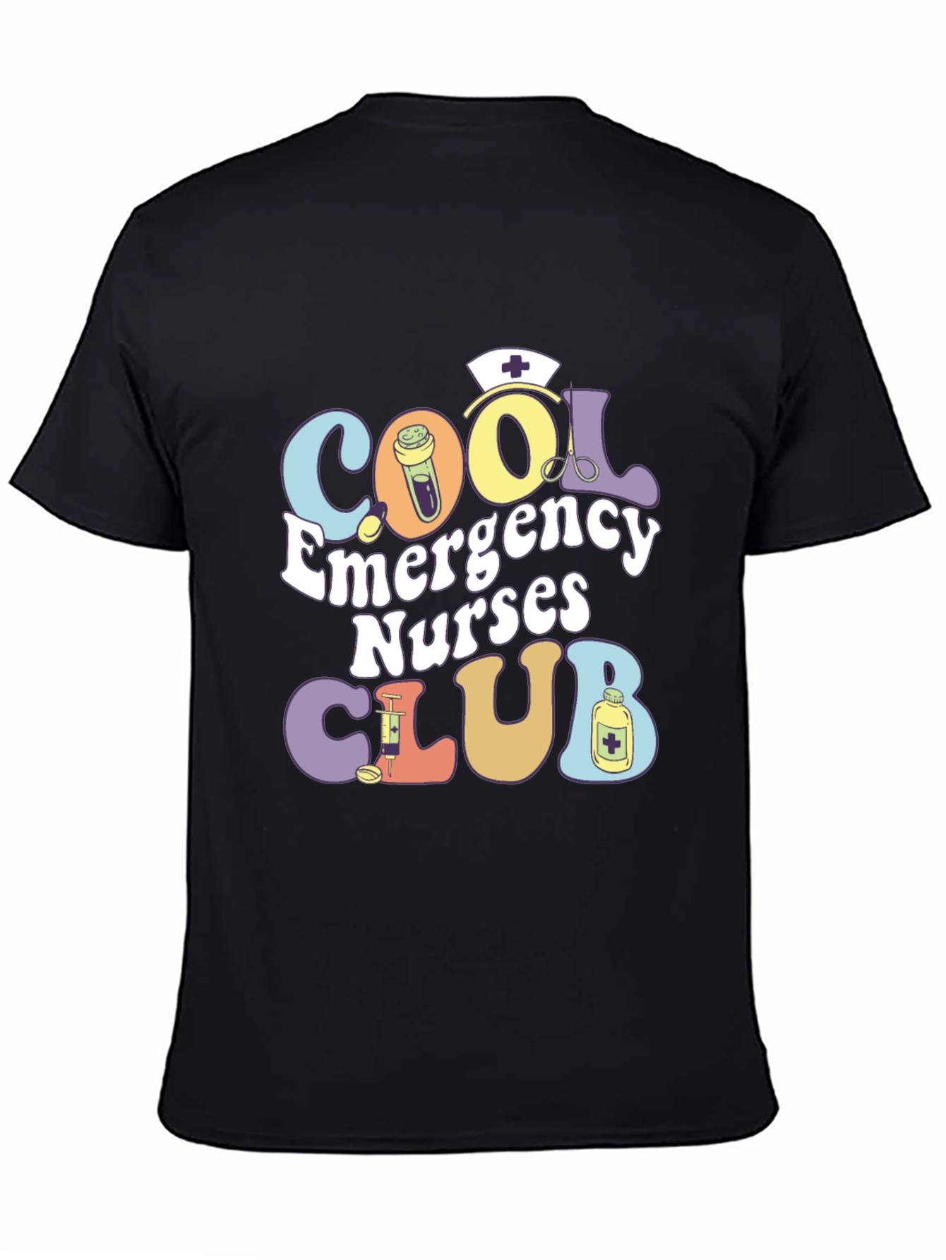 Cool Emergency Nurses Club T-Shirt