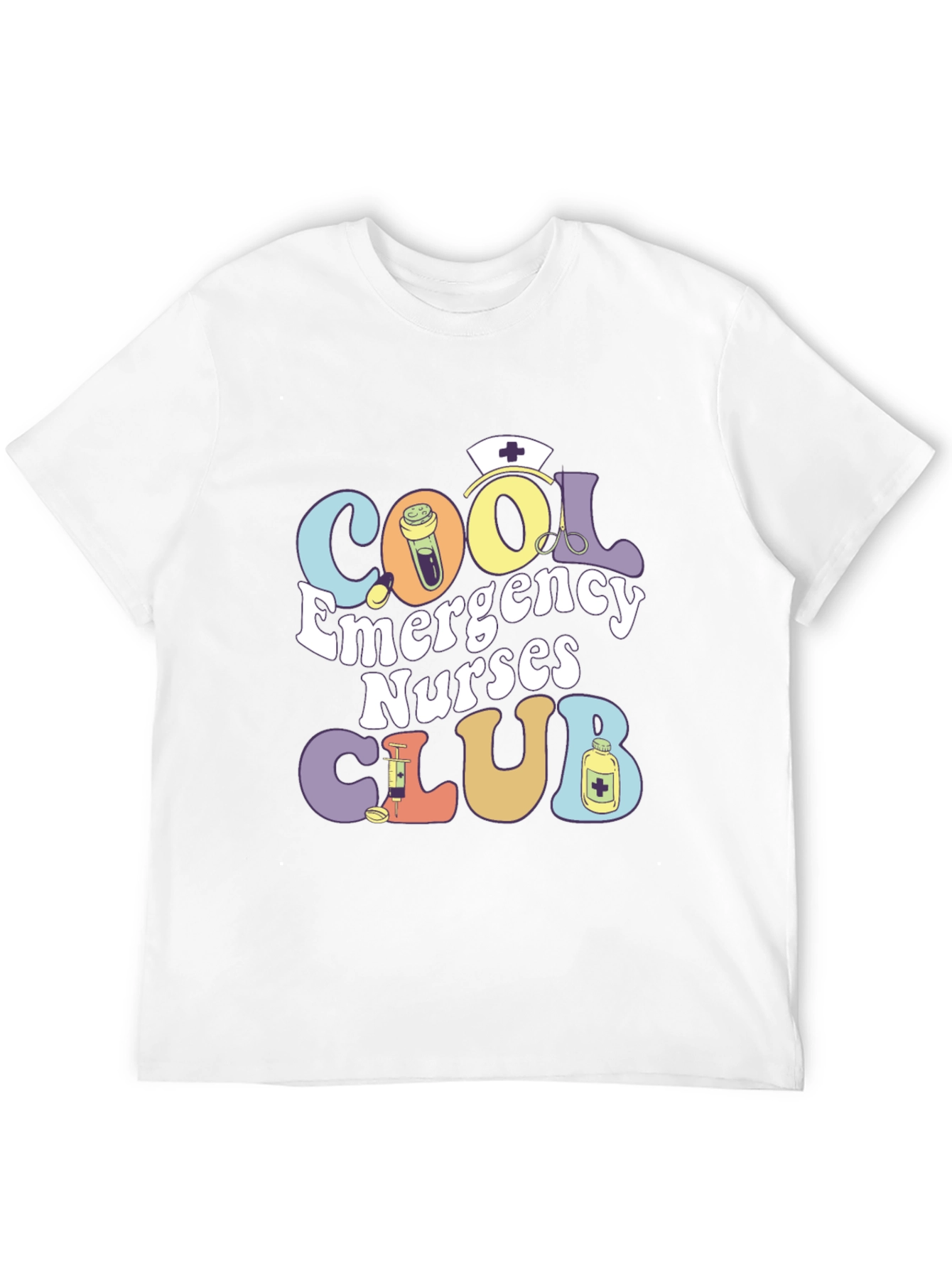 Cool Emergency Nurses Club T-Shirt