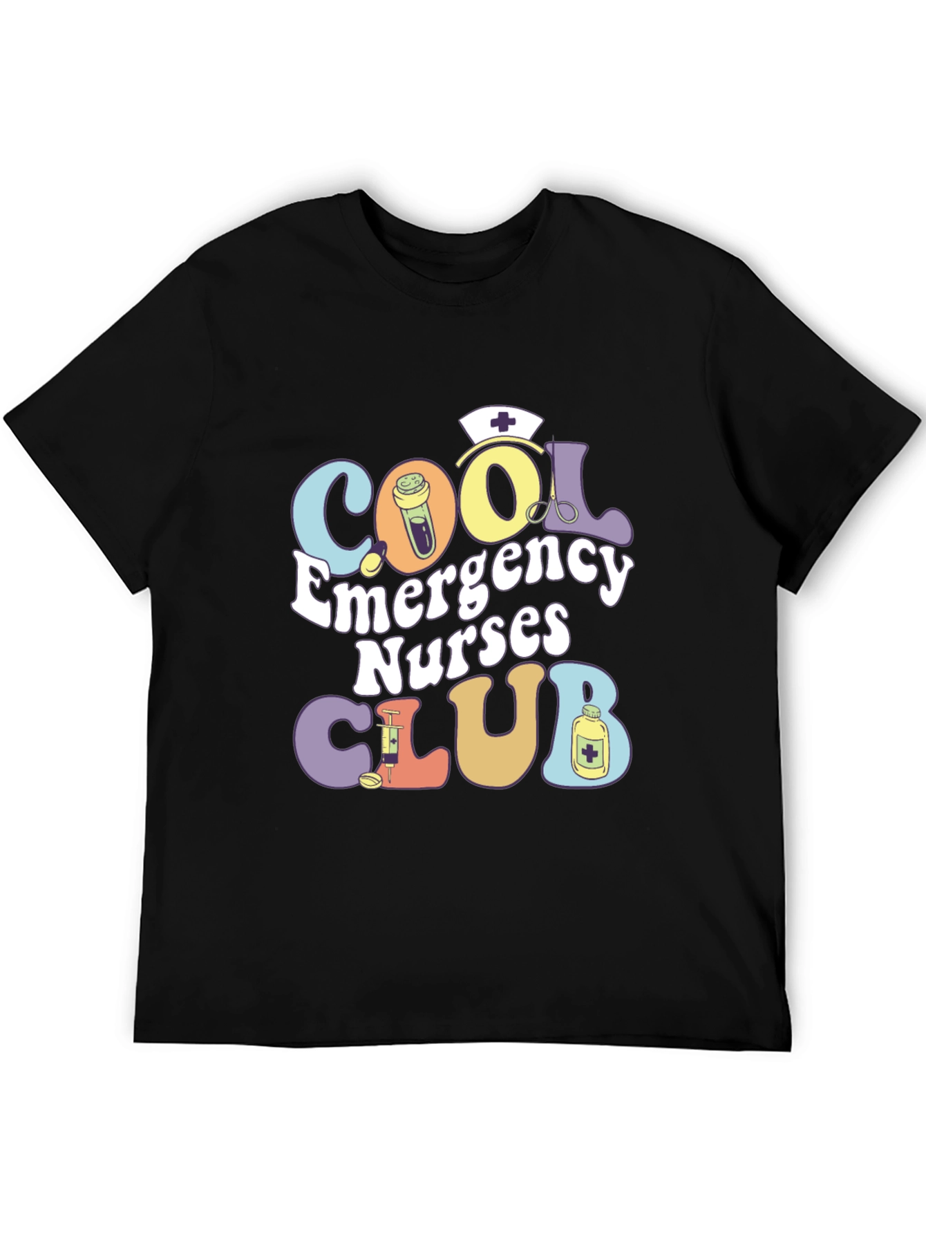 Cool Emergency Nurses Club T-Shirt