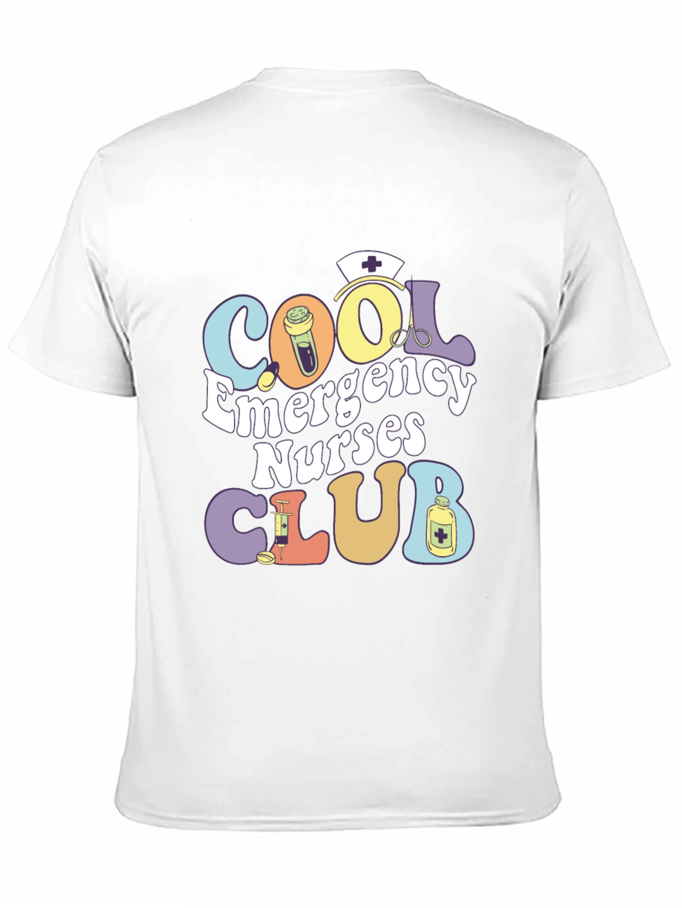Cool Emergency Nurses Club T-Shirt