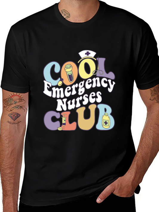 Cool Emergency Nurses Club T-Shirt