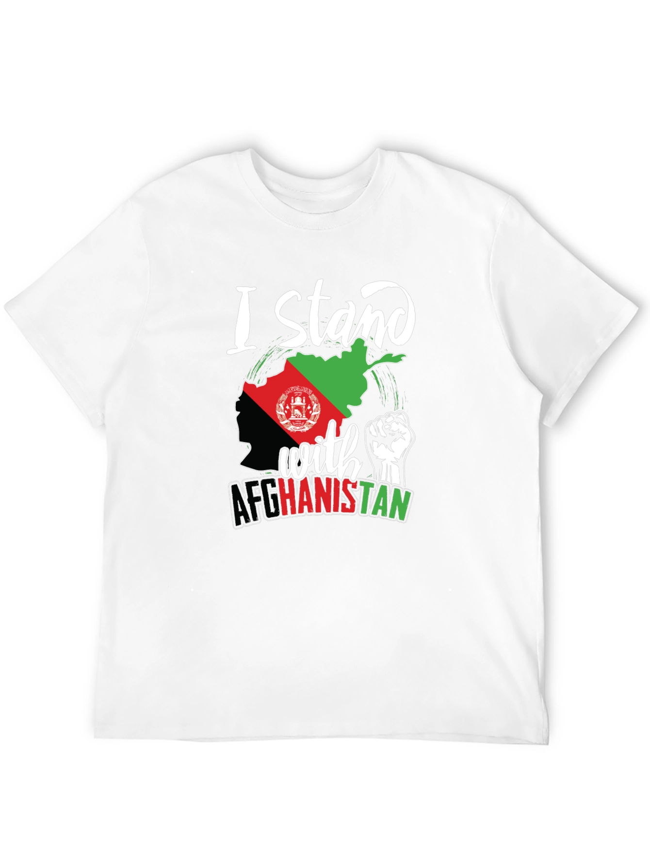 I Stand With Afghanistan Graphic Tee