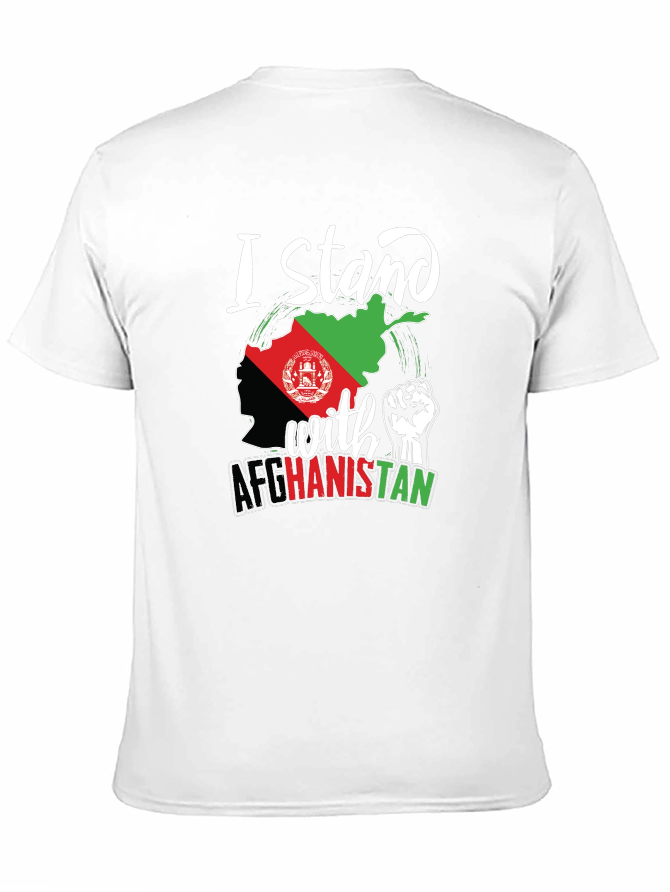 I Stand With Afghanistan Graphic Tee