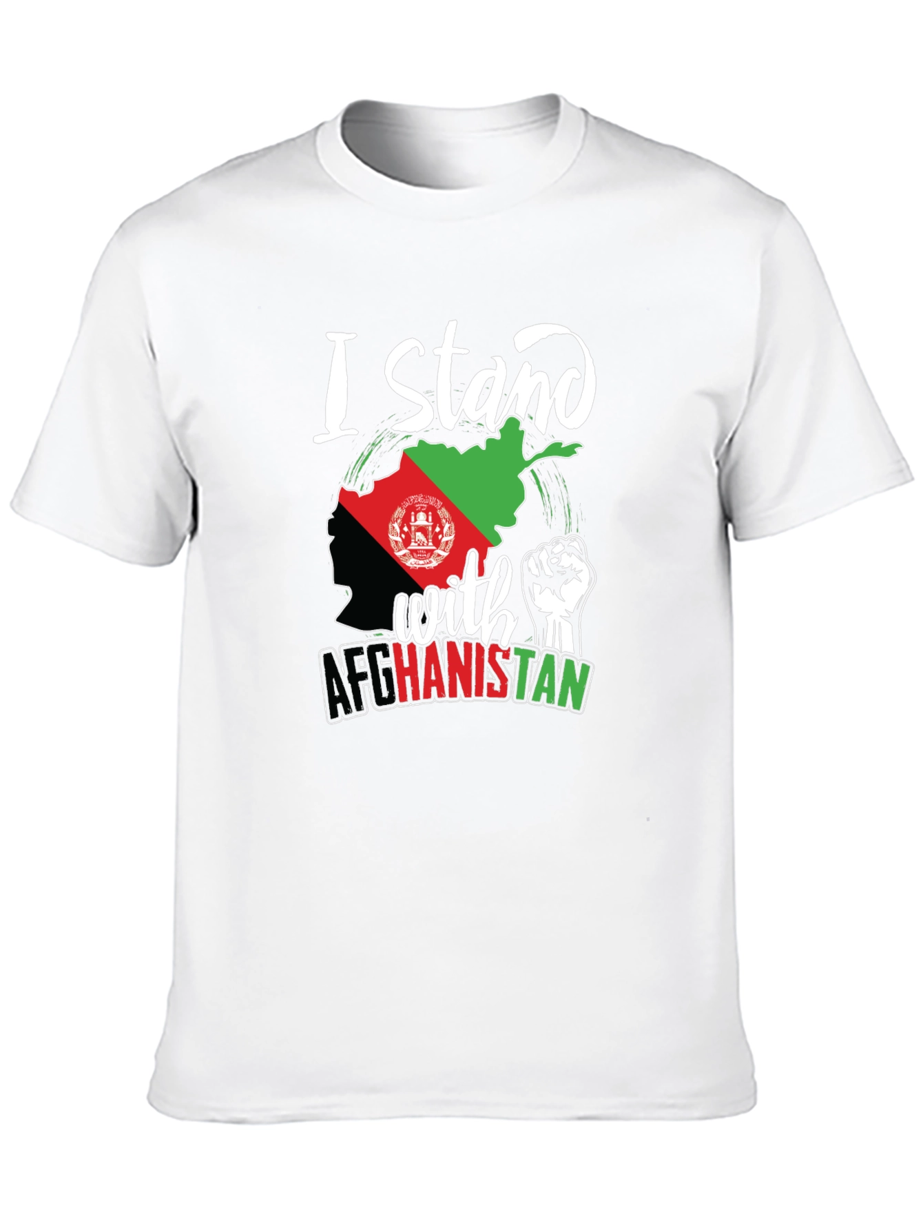 I Stand With Afghanistan Graphic Tee