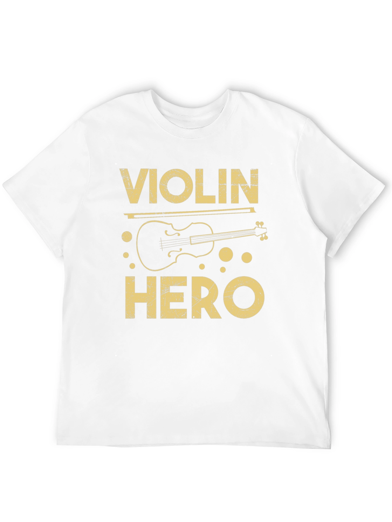 Violin Hero Graphic Tee - Musician T-Shirt