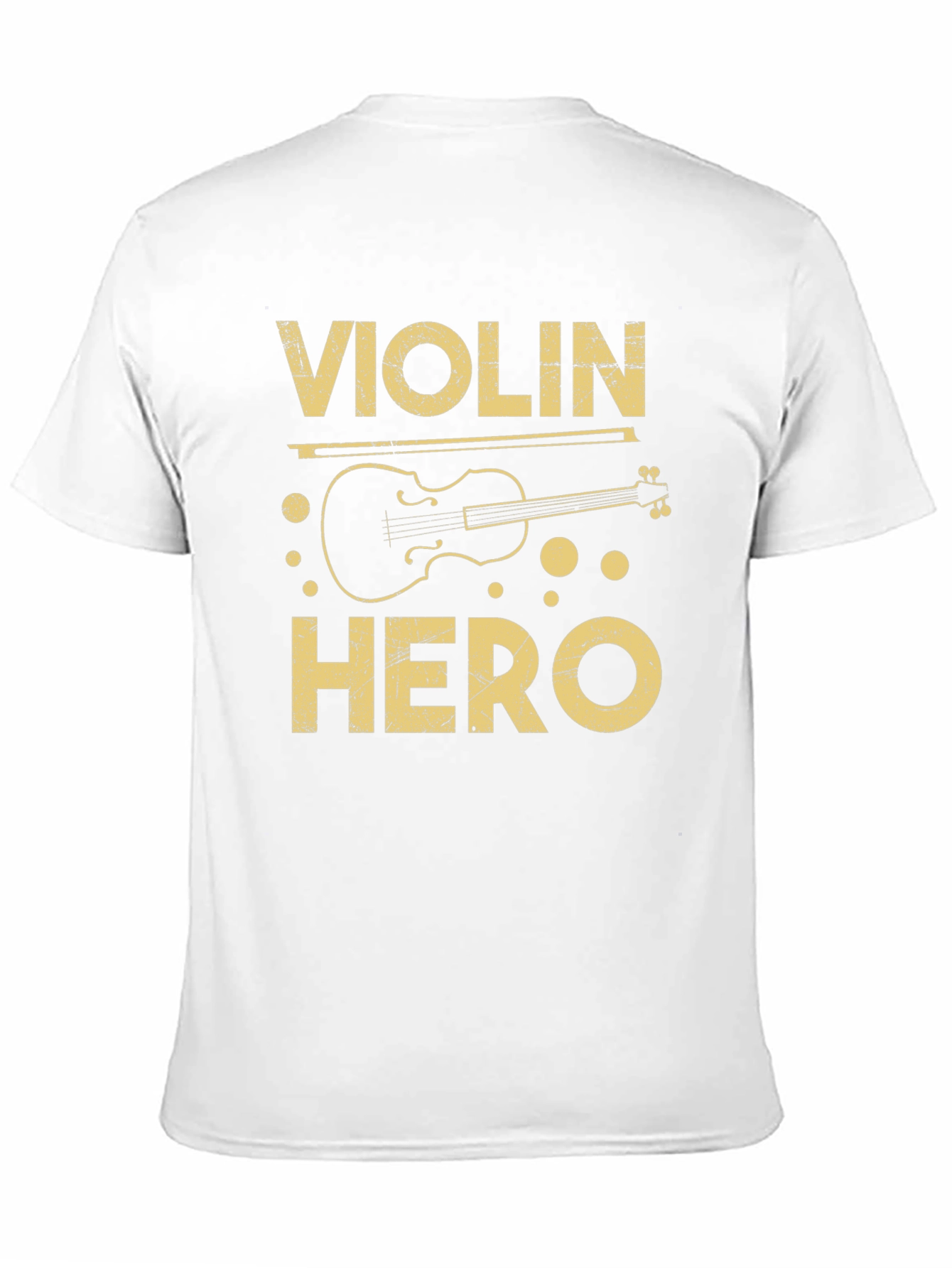 Violin Hero Graphic Tee - Musician T-Shirt