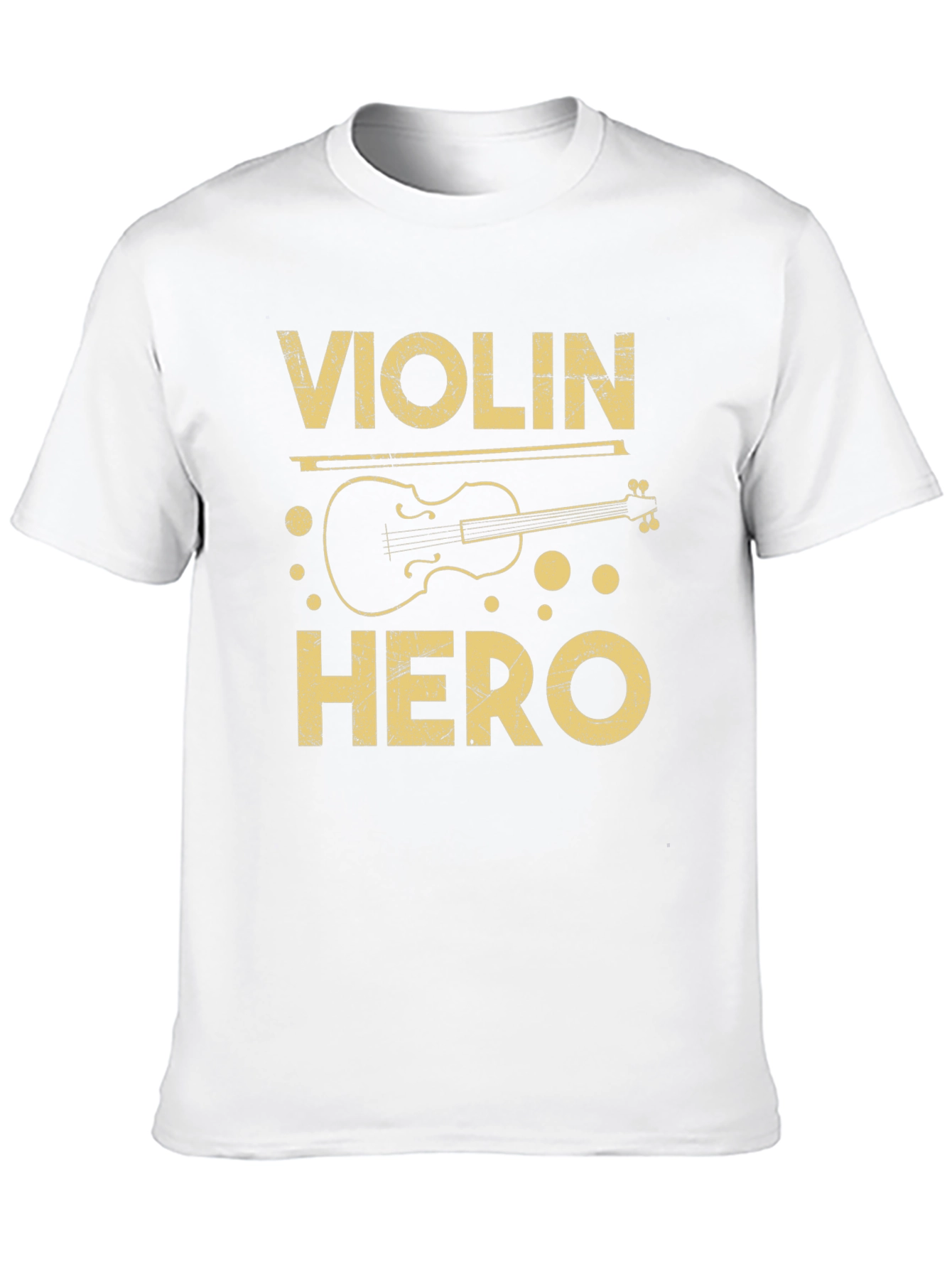 Violin Hero Graphic Tee - Musician T-Shirt