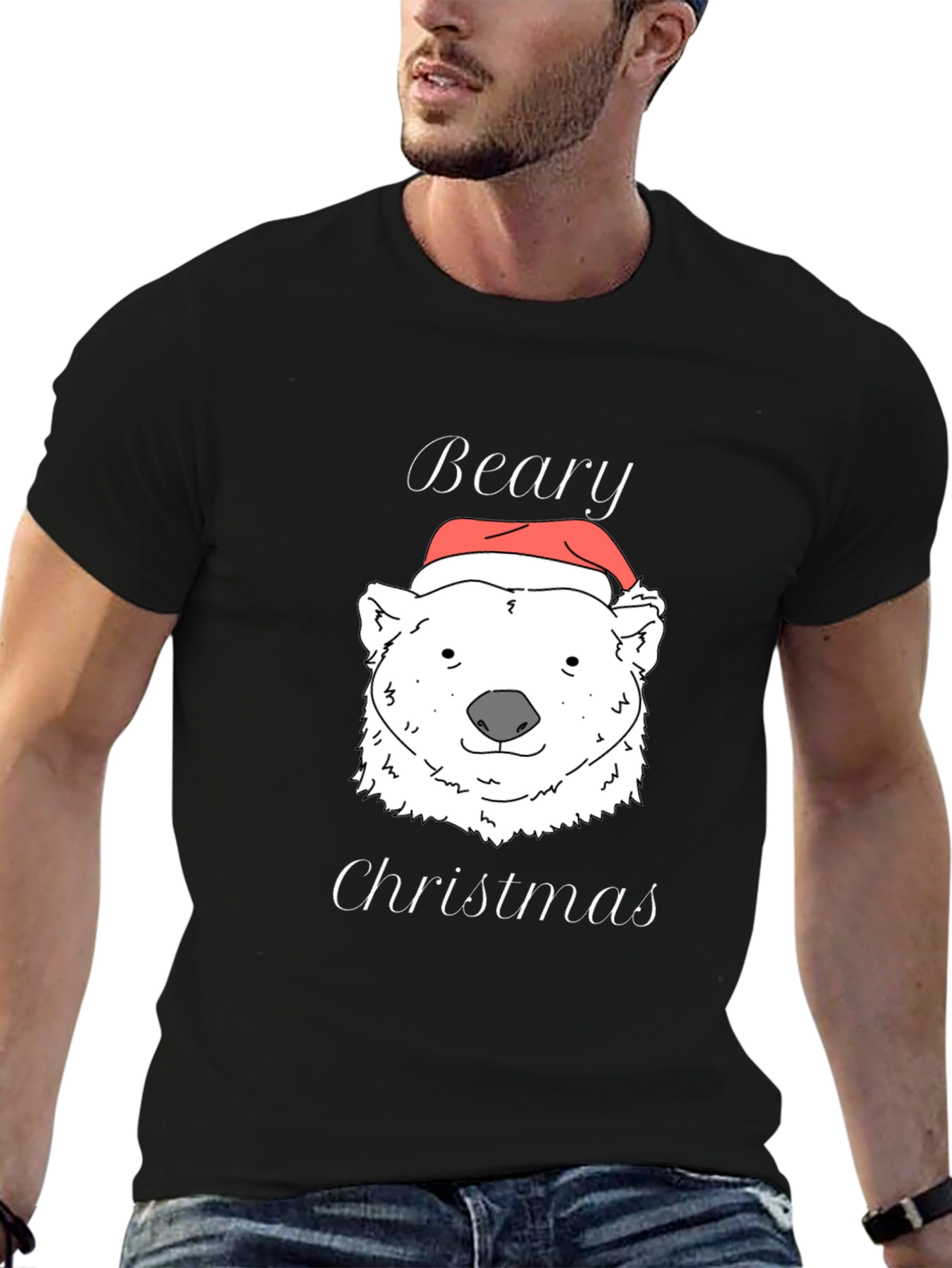 Beary Christmas T-Shirt - Holiday Apparel