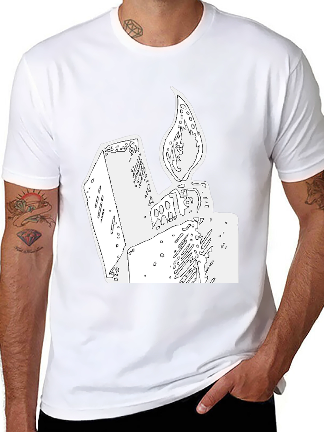 Graphic Tee: Lighter Design