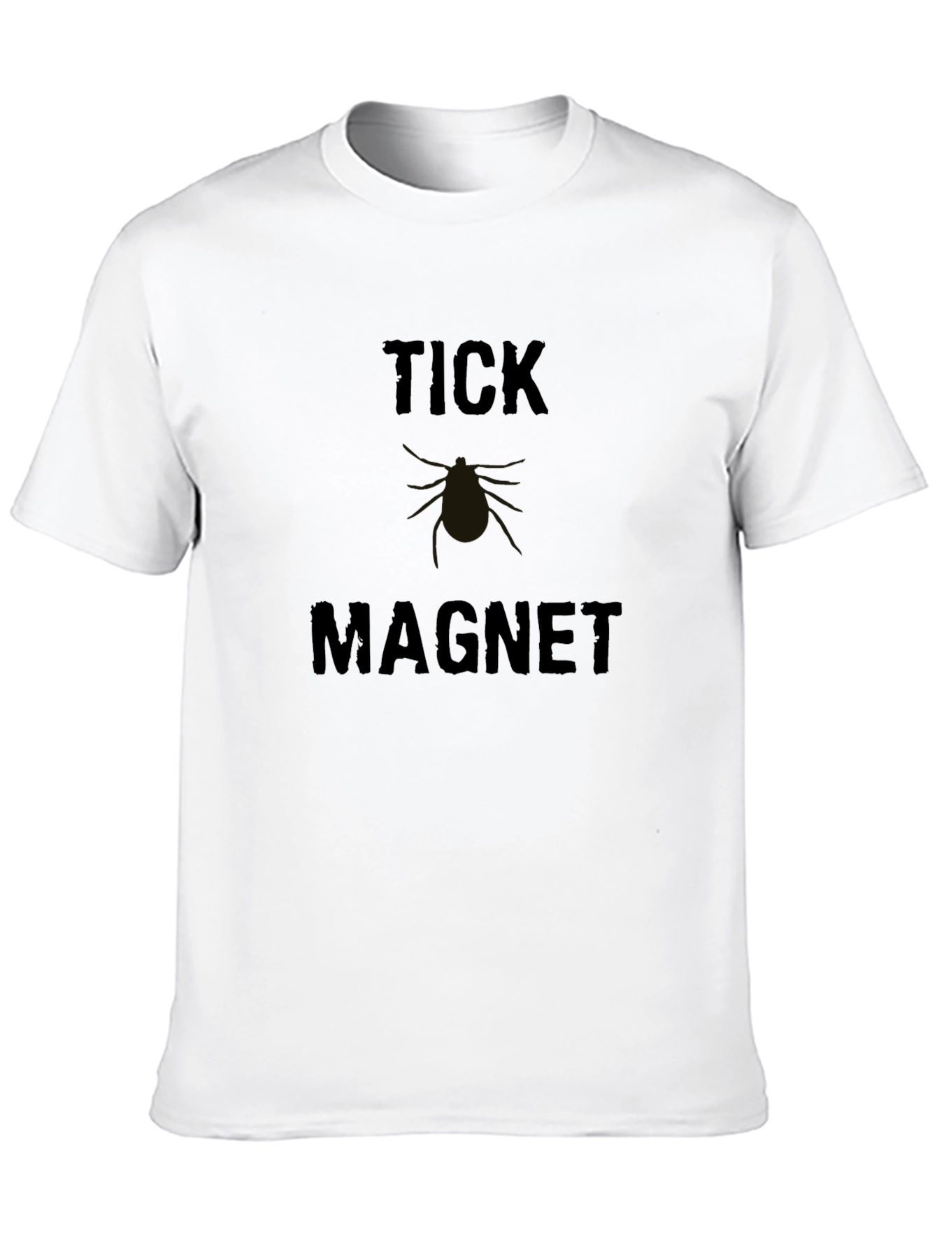 Tick Magnet Novelty Graphic T-Shirt