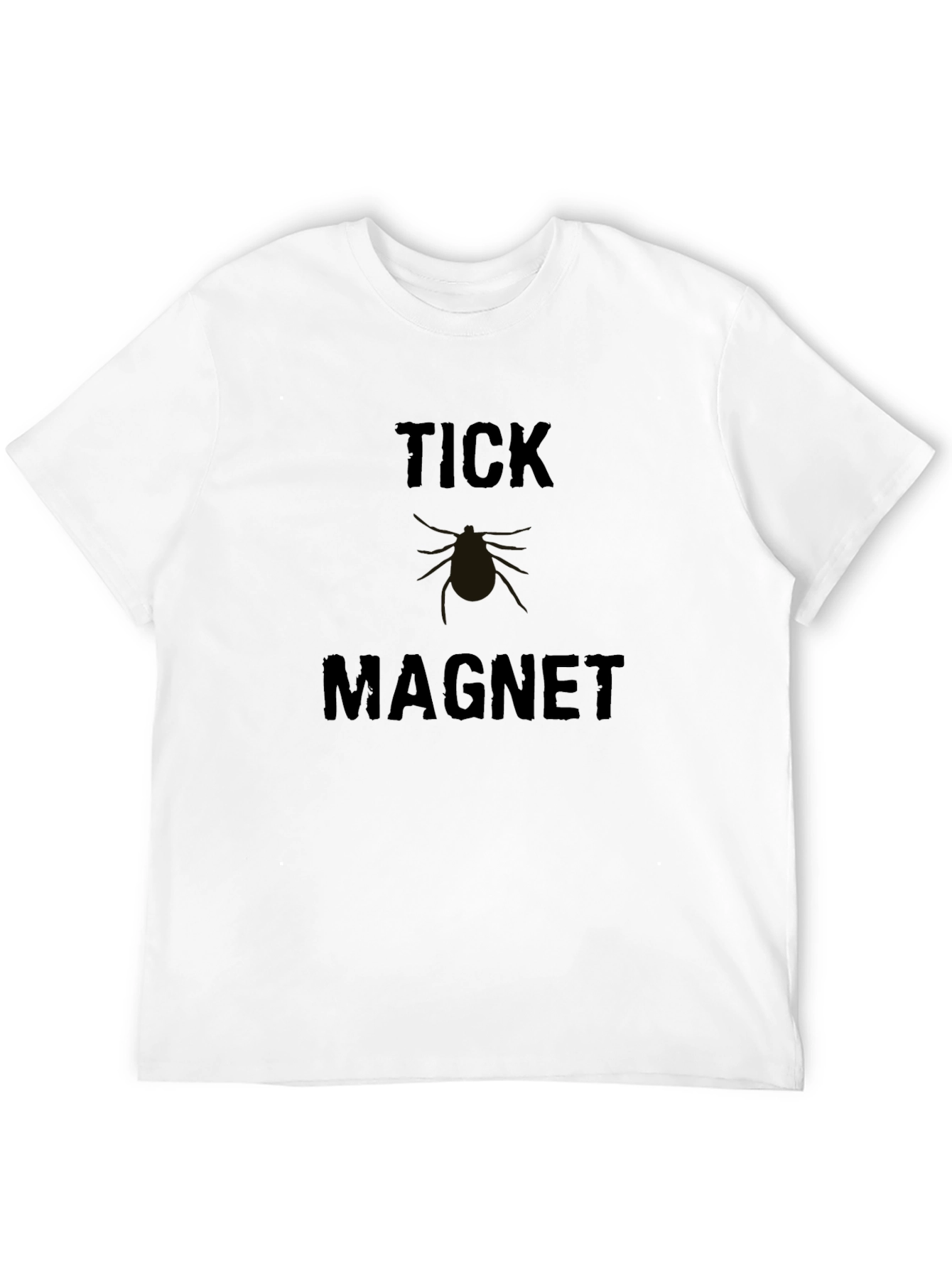 Tick Magnet Novelty Graphic T-Shirt