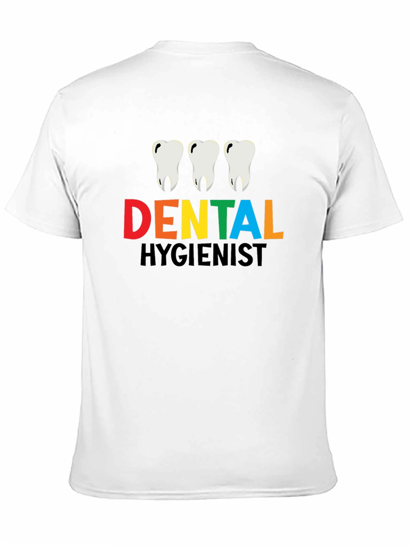Dental Hygienist T-Shirt - Black Cotton Tee