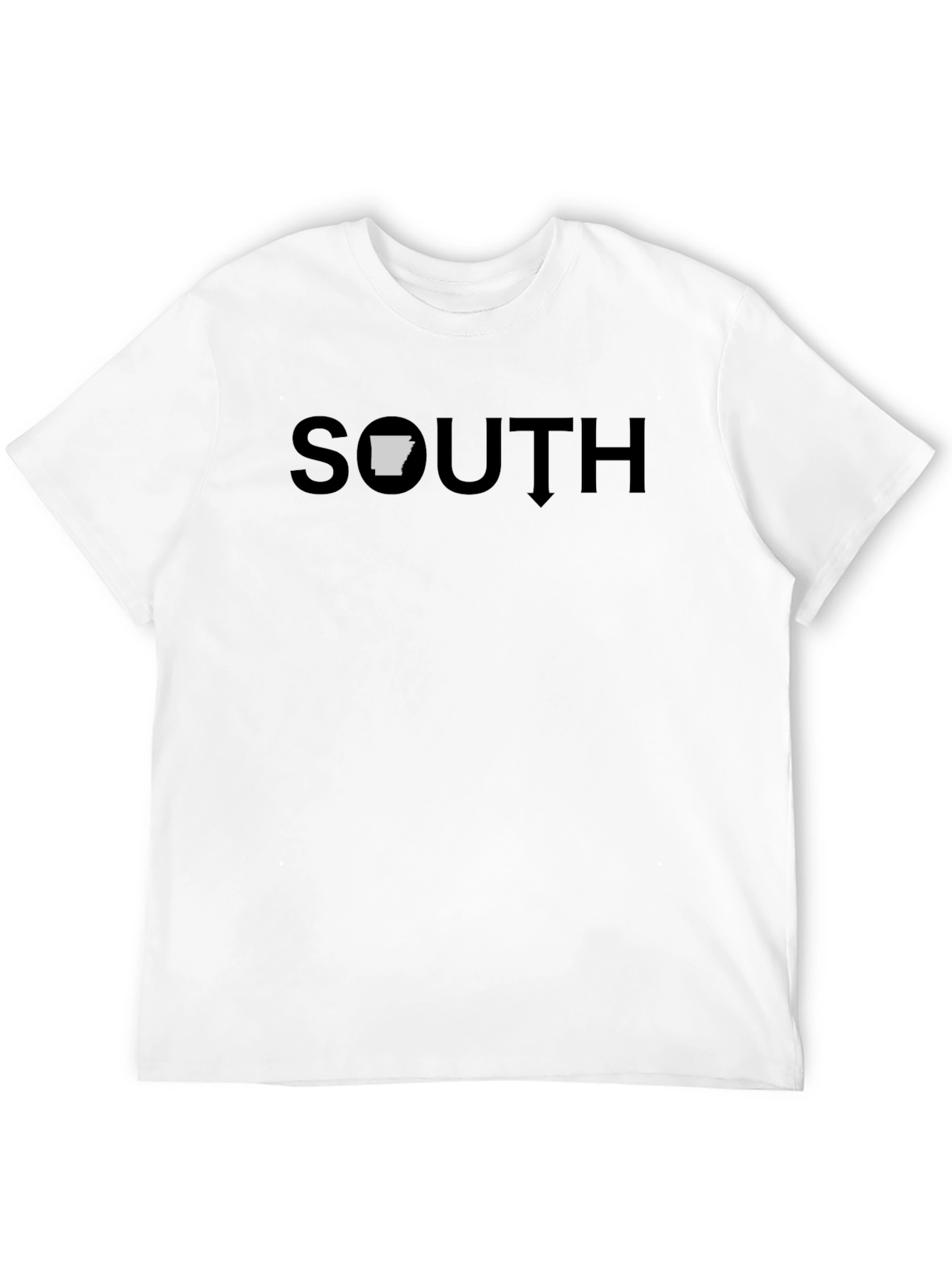 South T-Shirt with Arkansas State Symbol