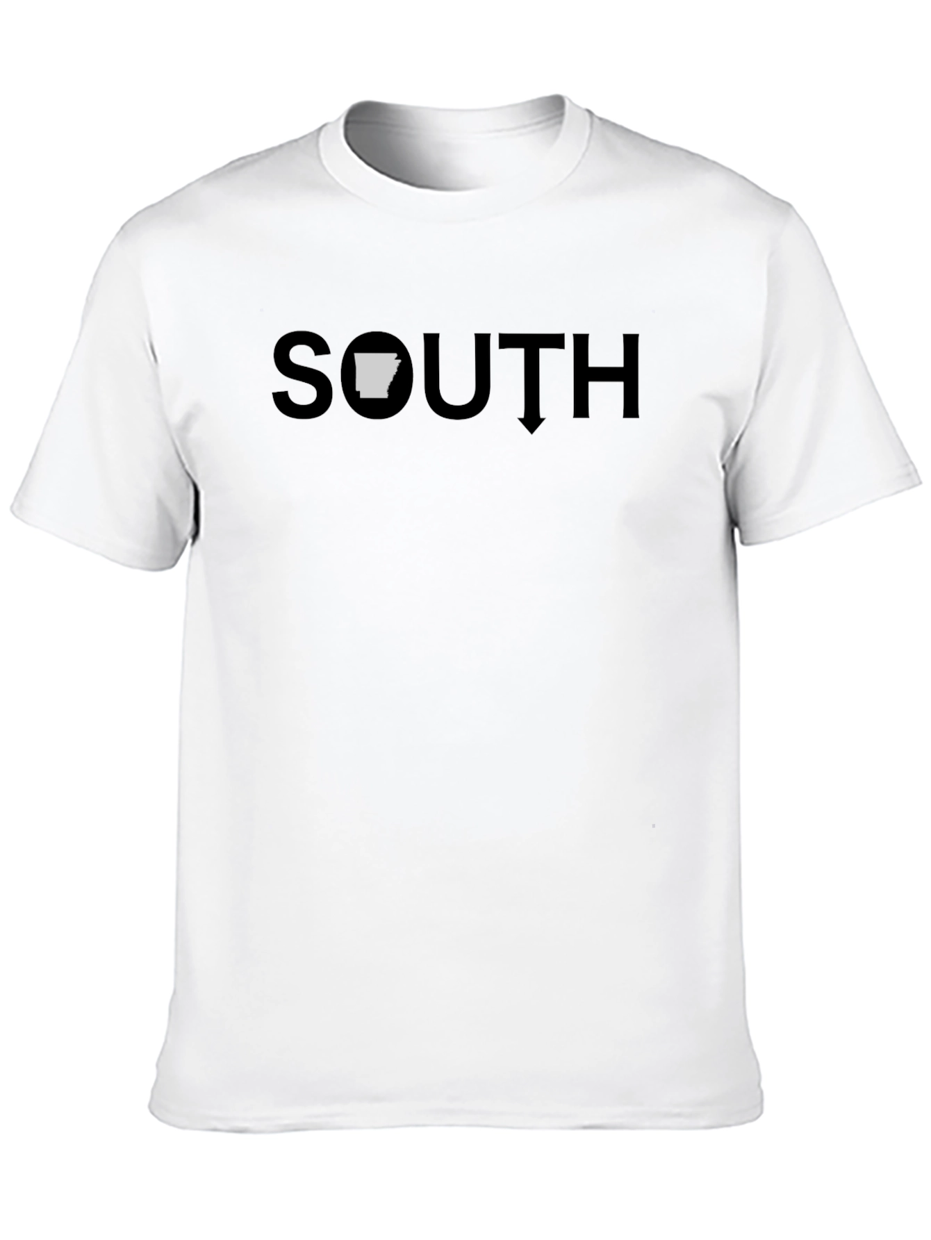 South T-Shirt with Arkansas State Symbol