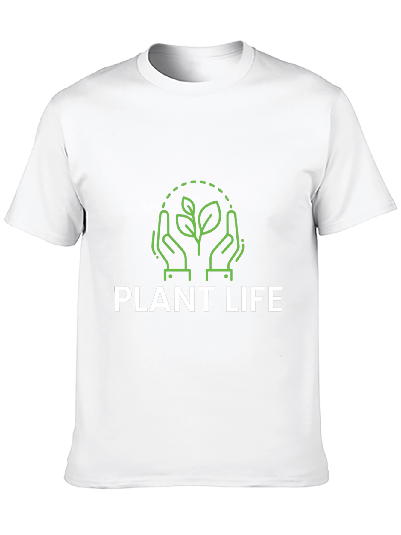 Plant Life Graphic Tee - Eco-Friendly Design