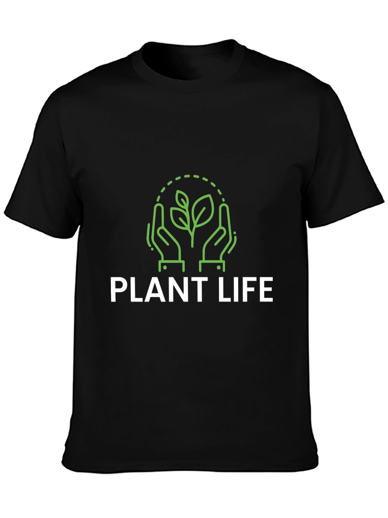 Plant Life Graphic Tee - Eco-Friendly Design