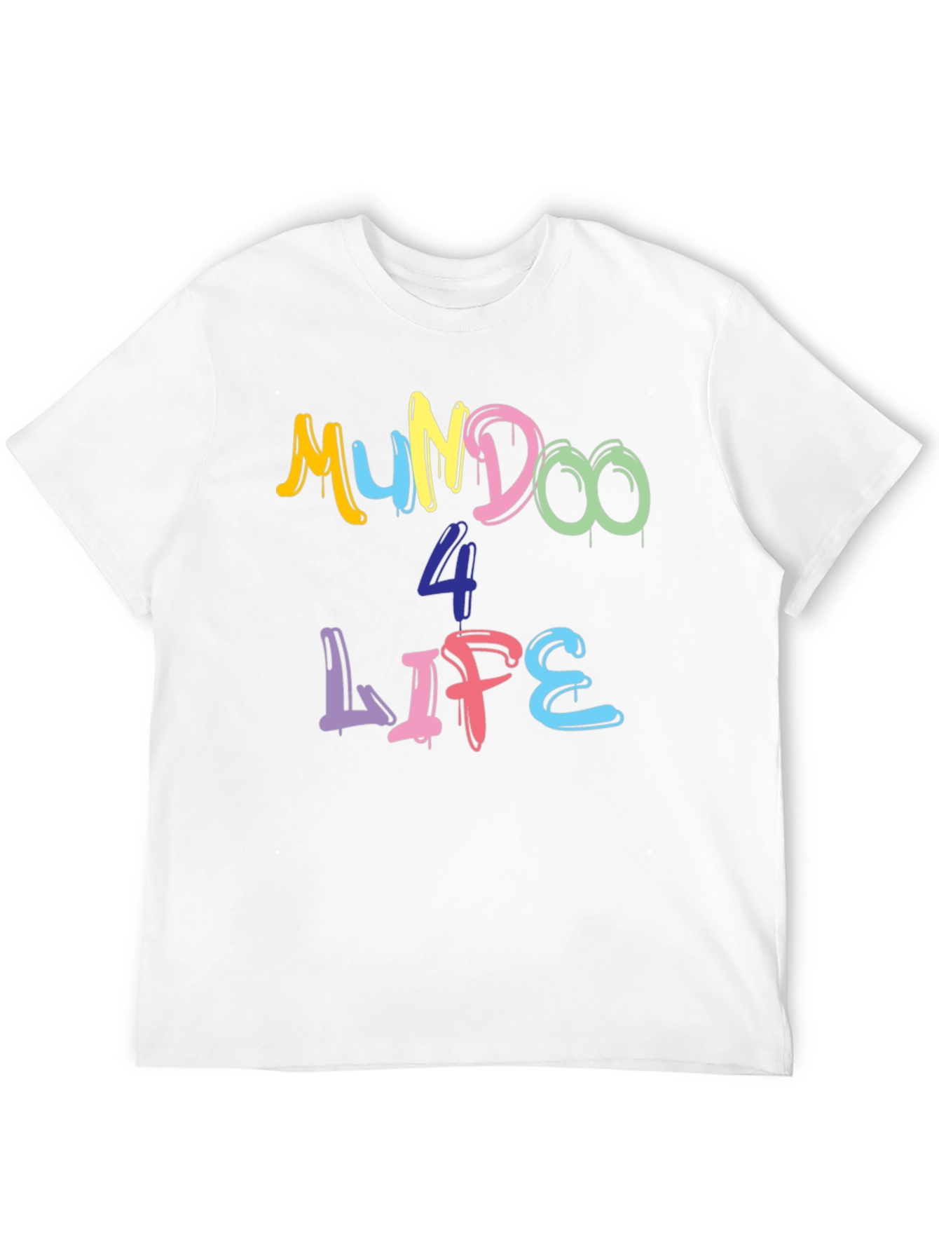 Mundoo 4 Life Black T-Shirt