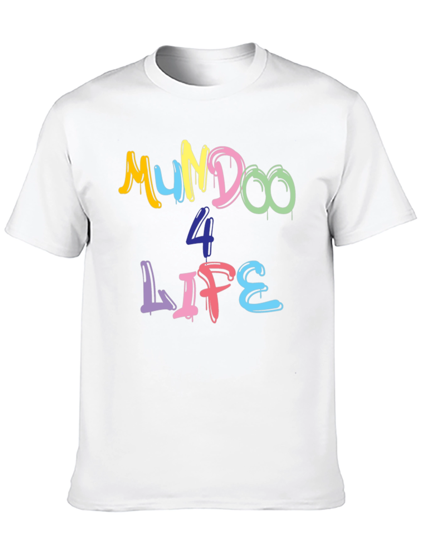 Mundoo 4 Life Black T-Shirt