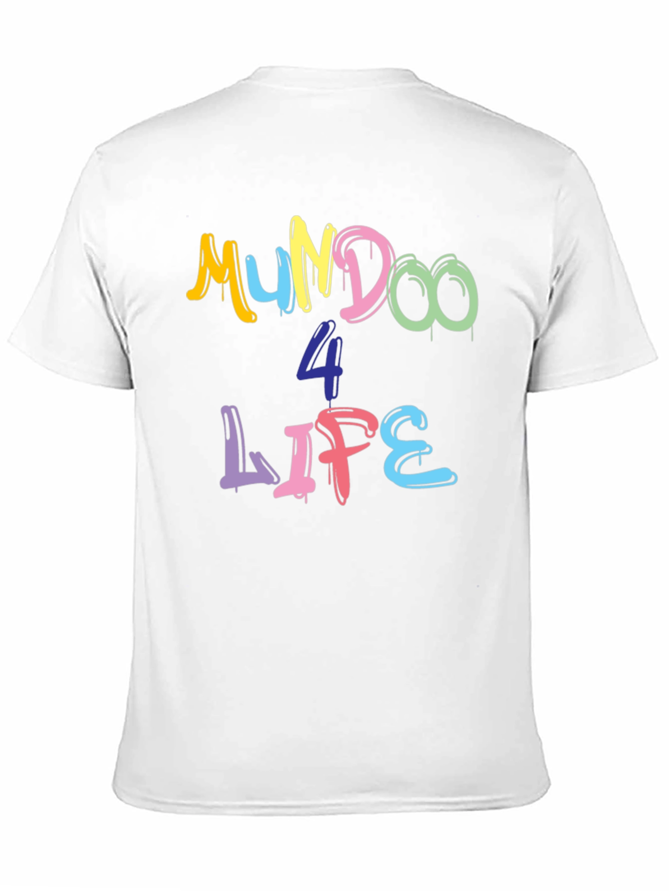Mundoo 4 Life Black T-Shirt