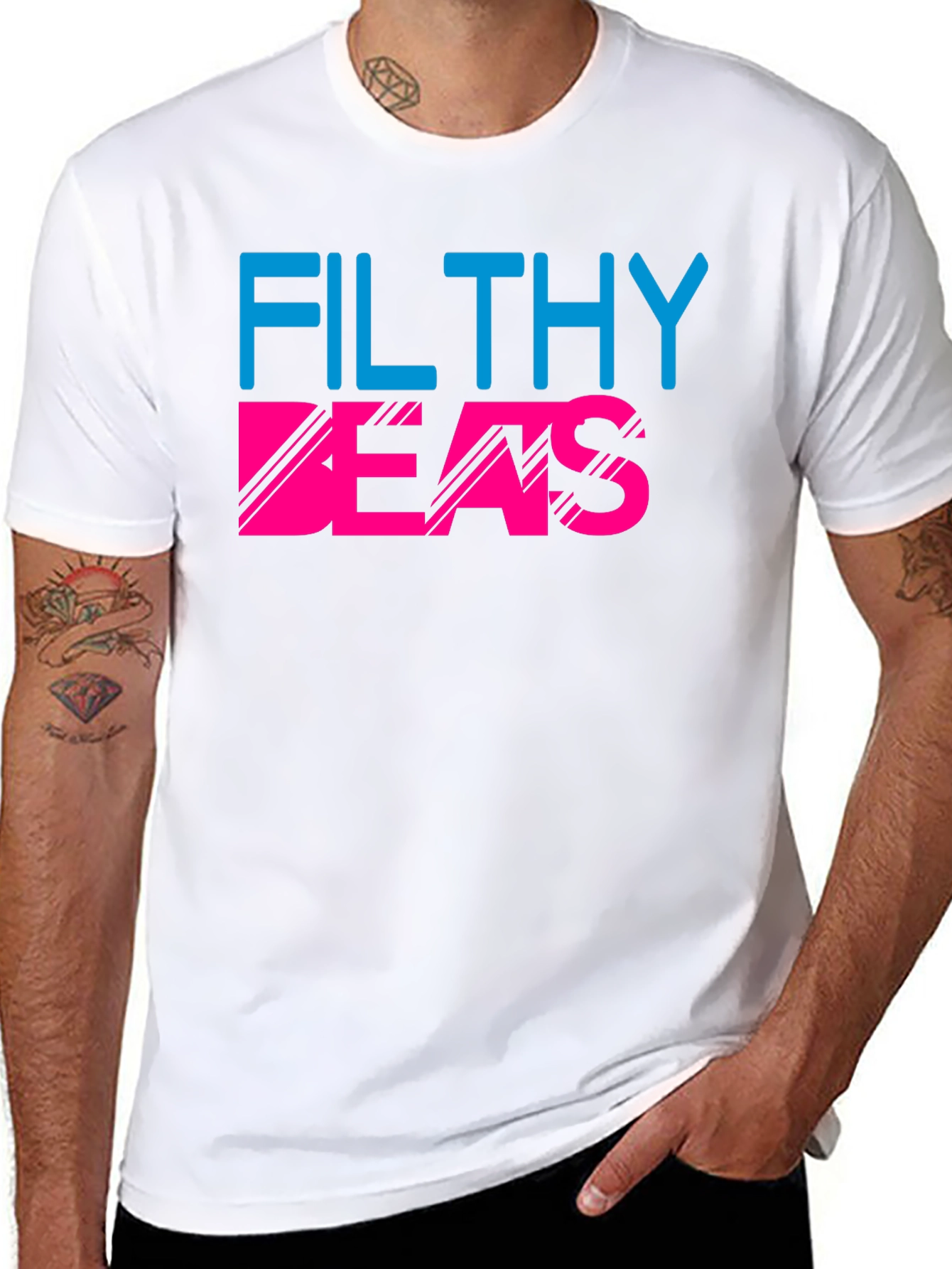 Filthy Beats Graphic T-Shirt - Trendy Music Lover Tee