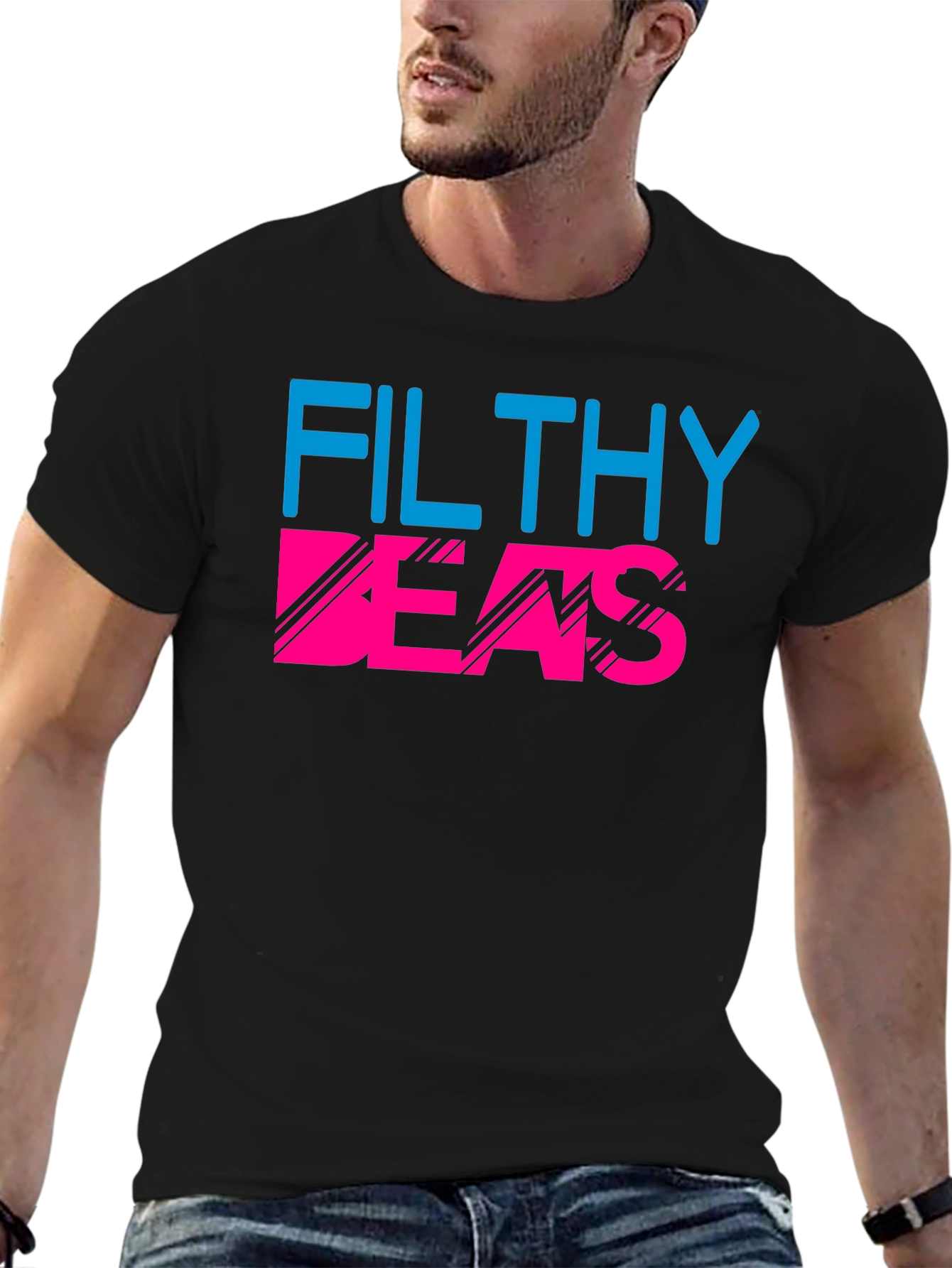 Filthy Beats Graphic T-Shirt - Trendy Music Lover Tee