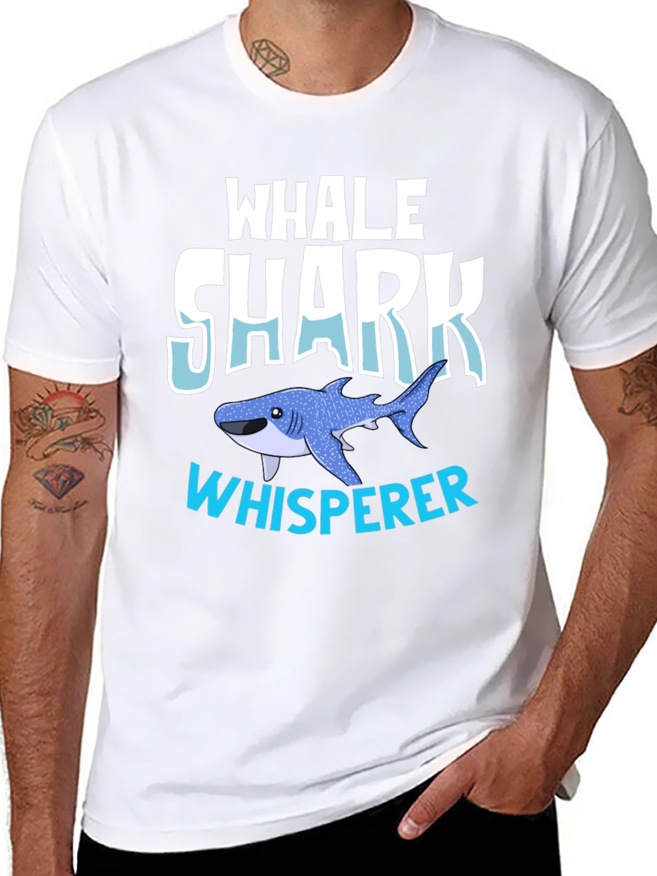 Whale Shark Whisperer Graphic T-Shirt