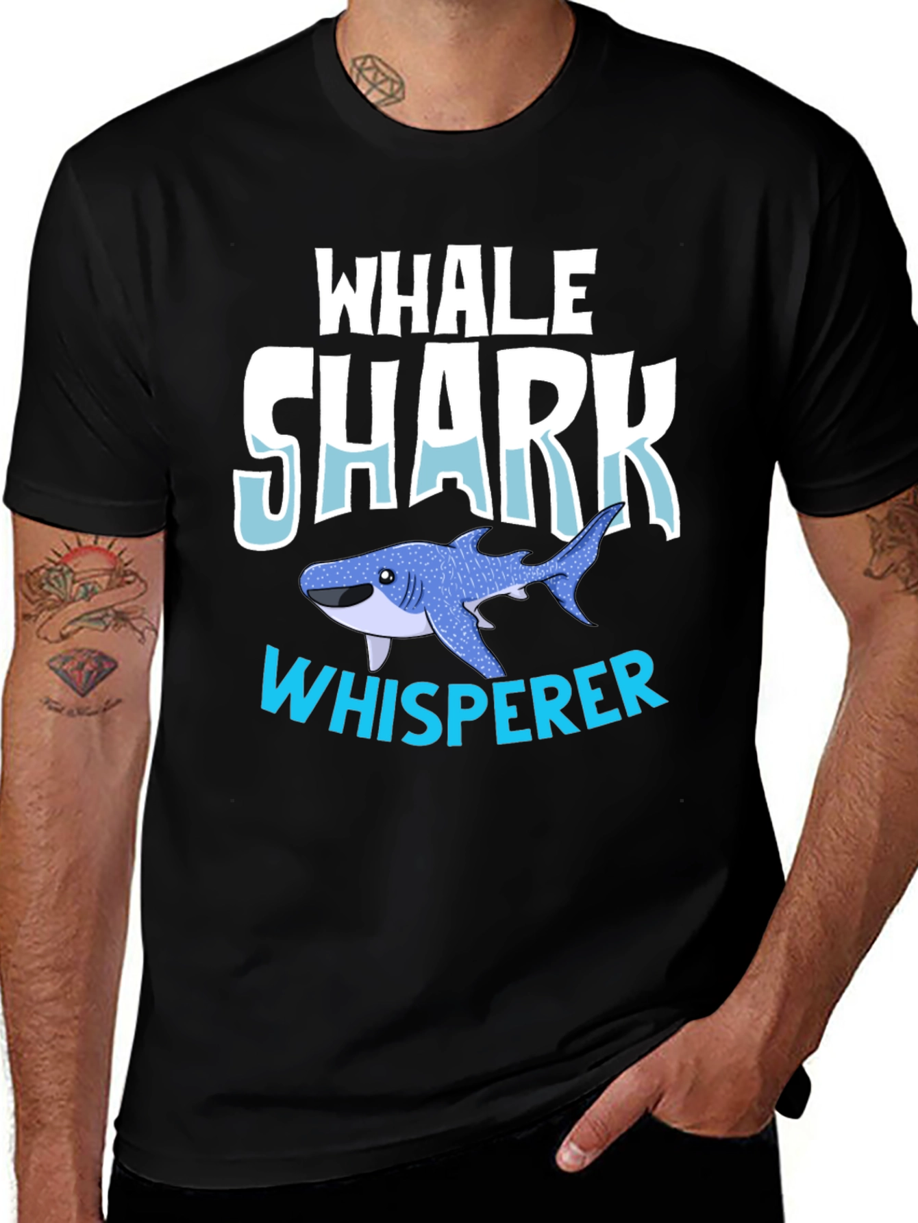 Whale Shark Whisperer Graphic T-Shirt